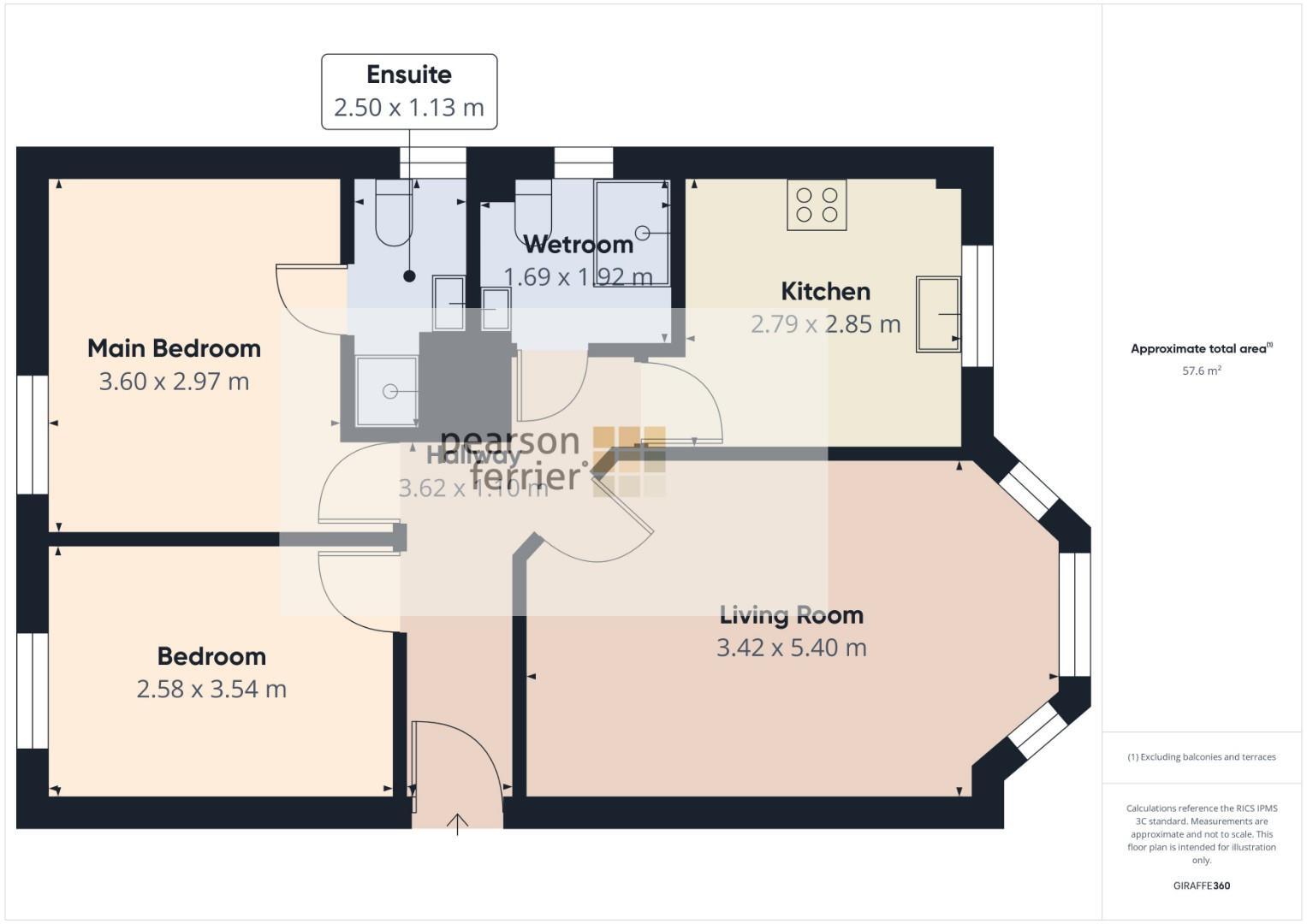 Derby Court, Bury floorplan