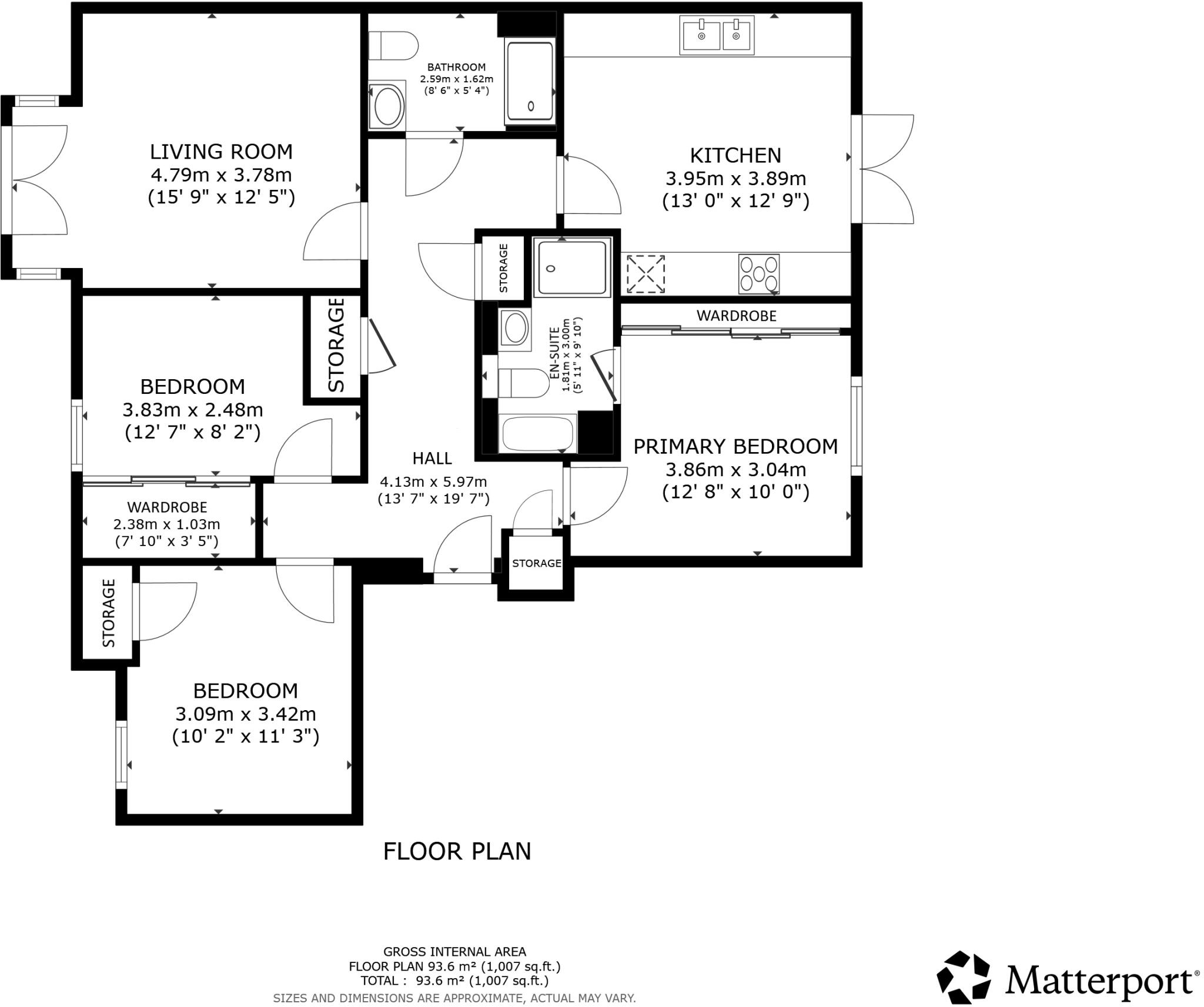 Hyndland Avenue, Flat 1/2, Partickhill, Glasgow, G11 floorplan