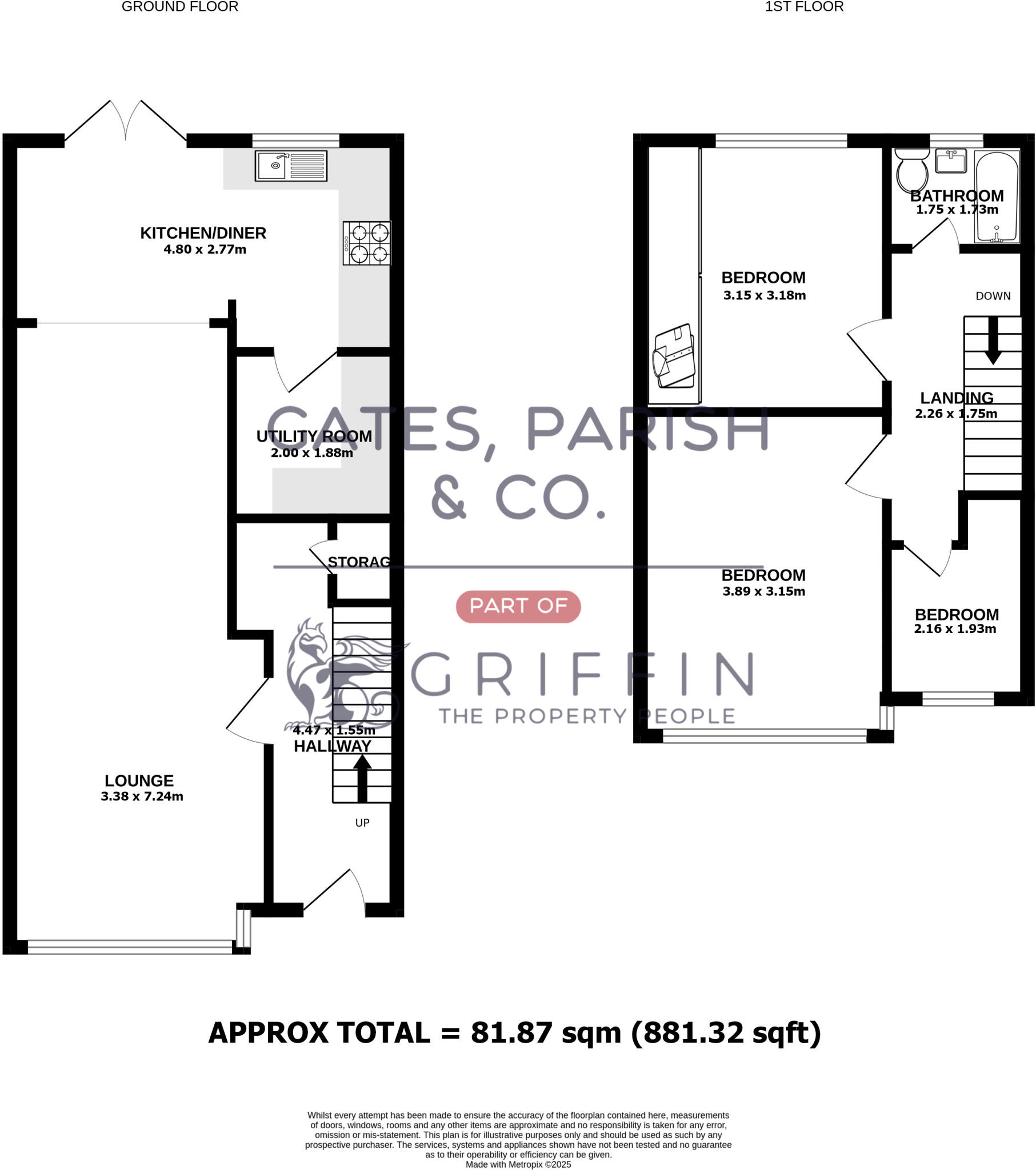 Norfolk Road, Upminster, RM14 floorplan