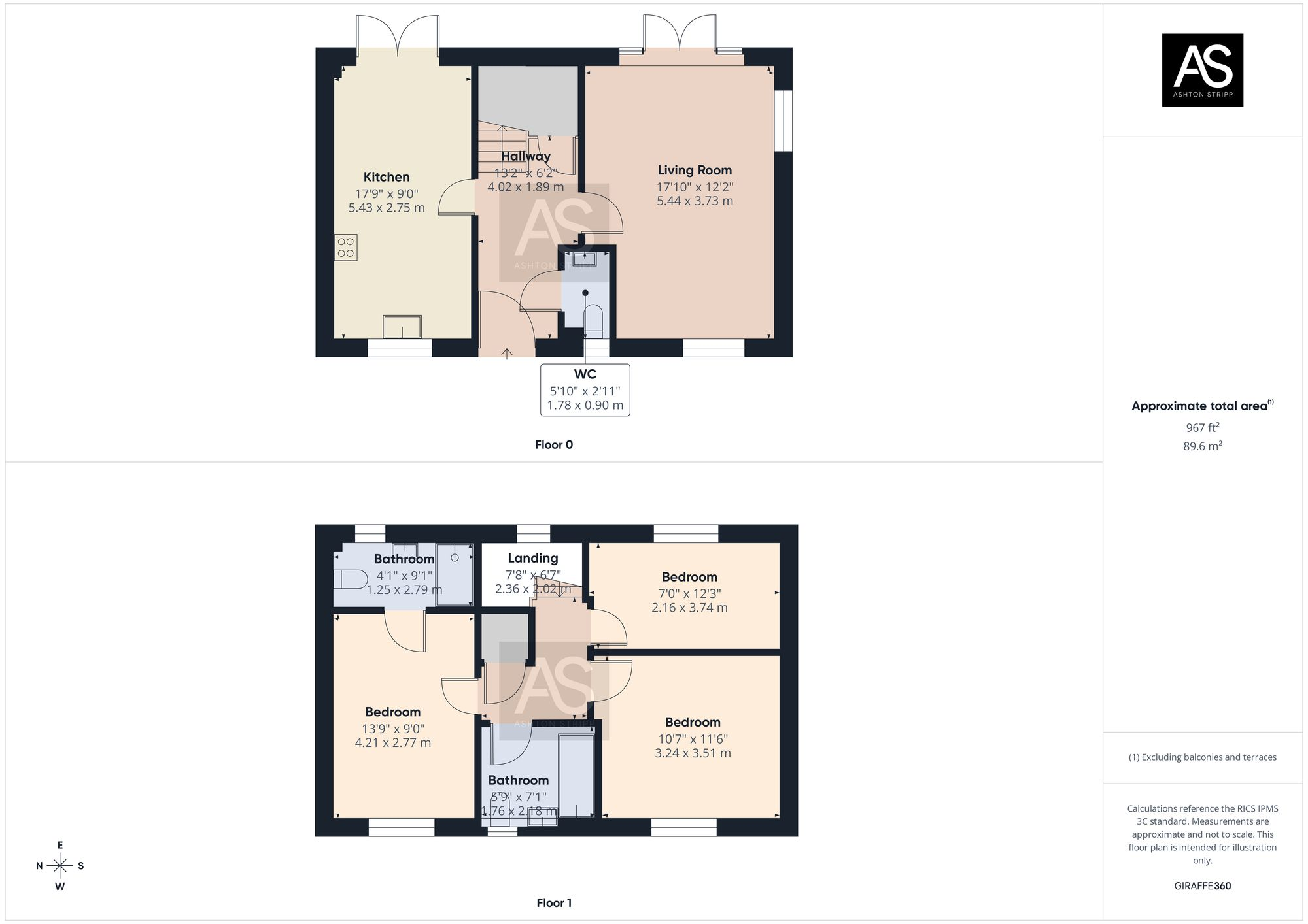 Field Way, Battle, TN33 floorplan