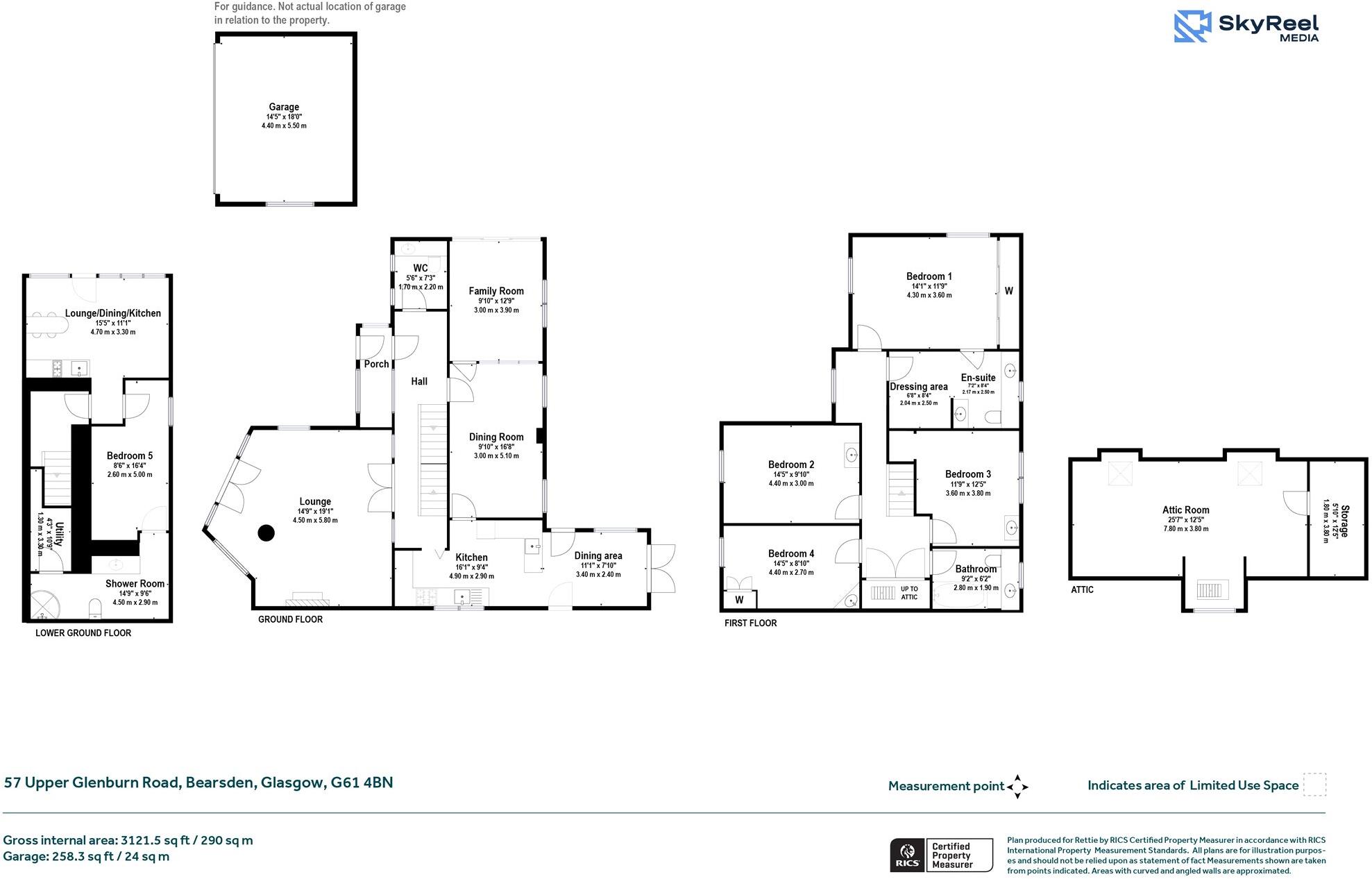 Upper Glenburn Road, Bearsden floorplan