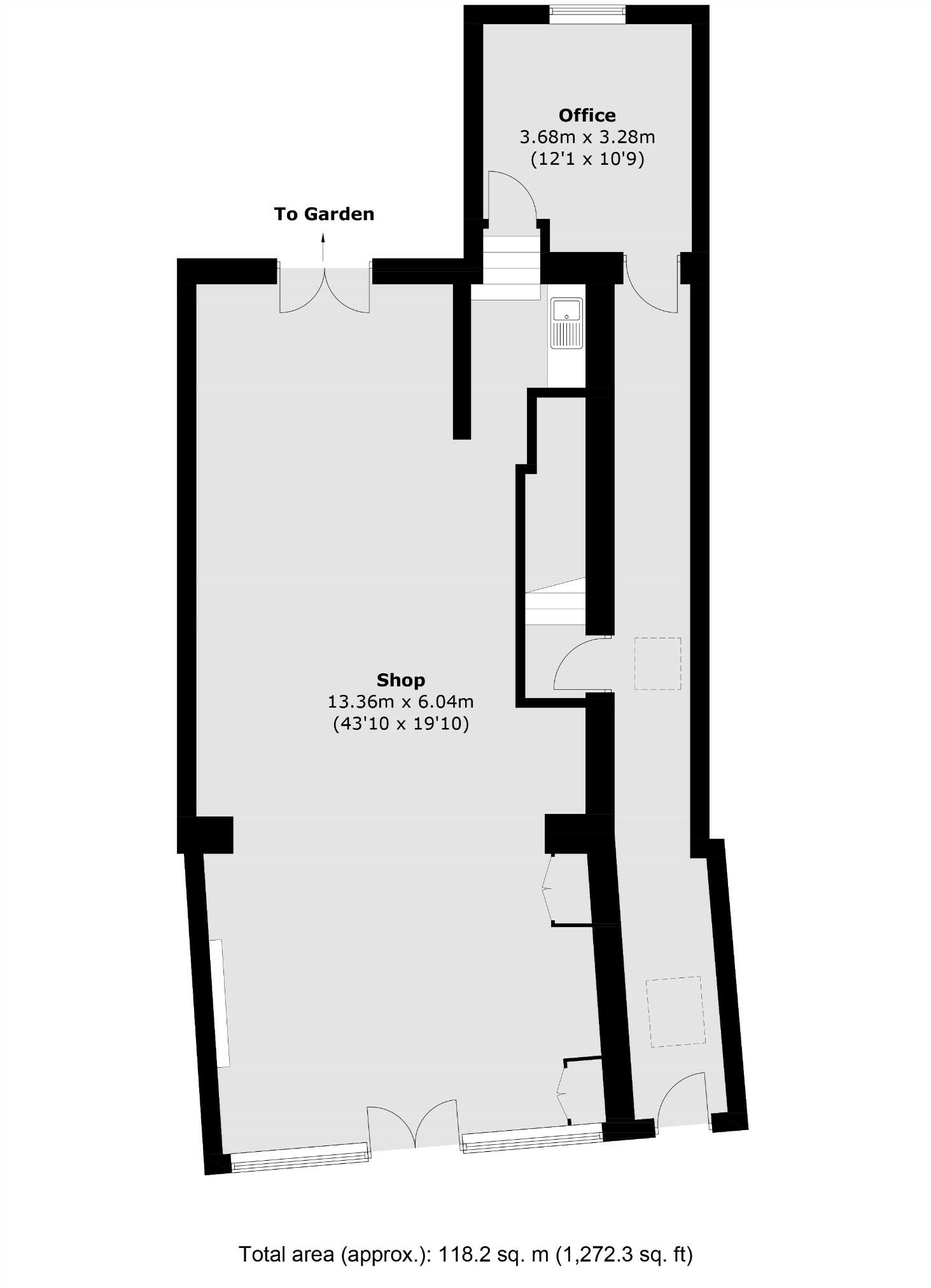 106, North End Road, London, W14 floorplan