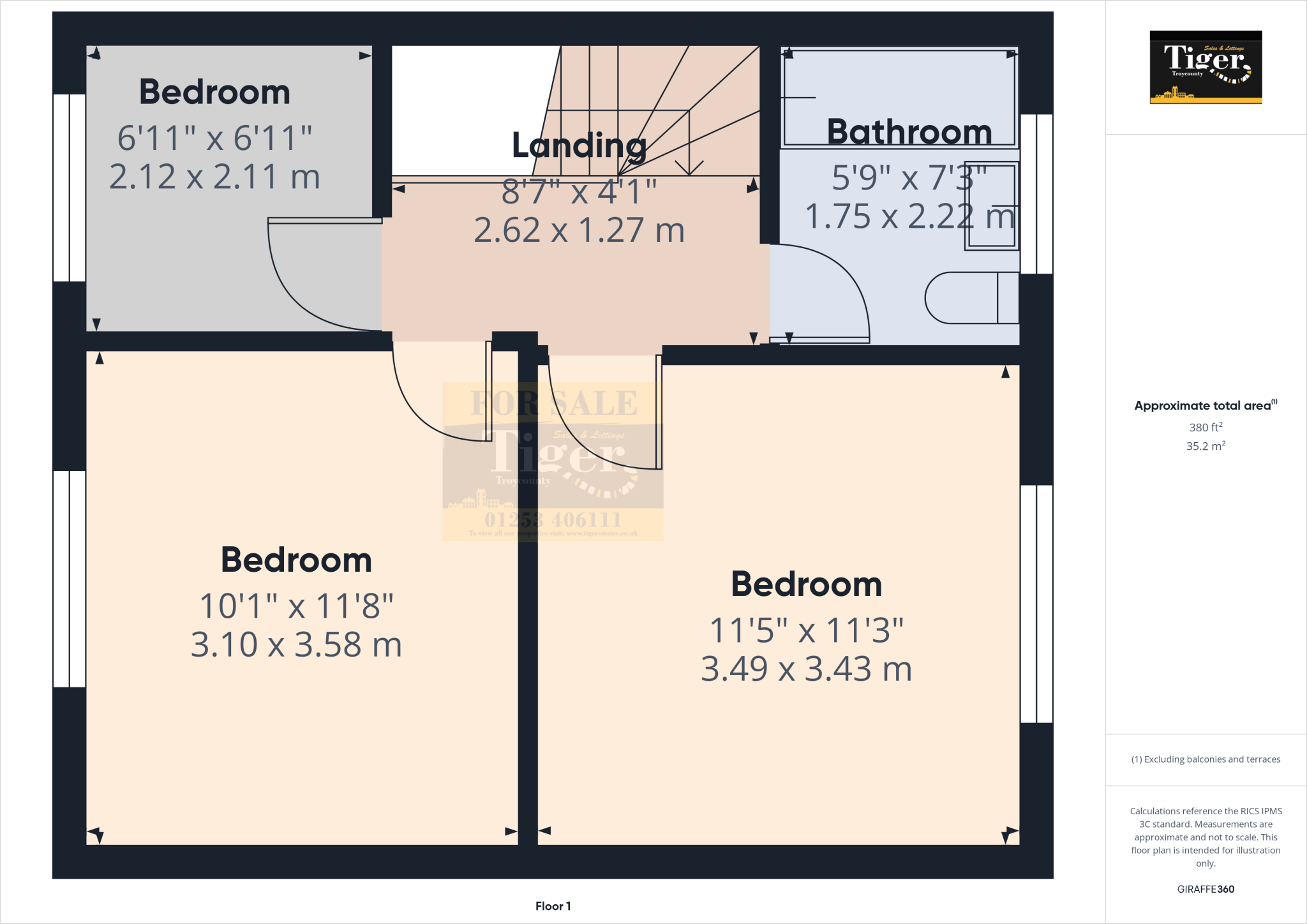 Borrowdale Avenue, Fleetwood floorplan