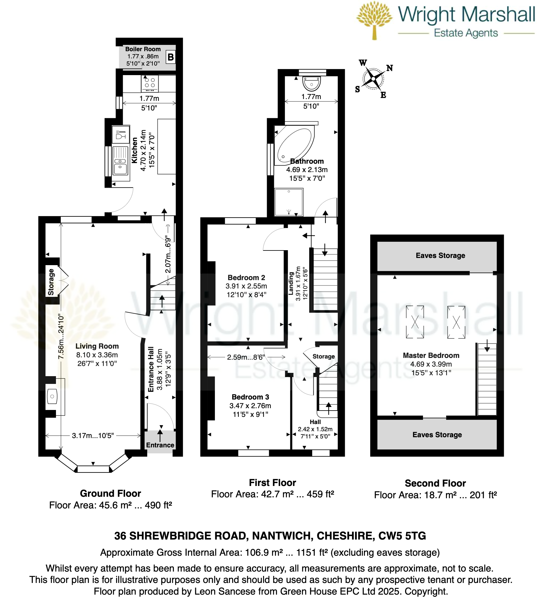Nantwich, Cheshire floorplan