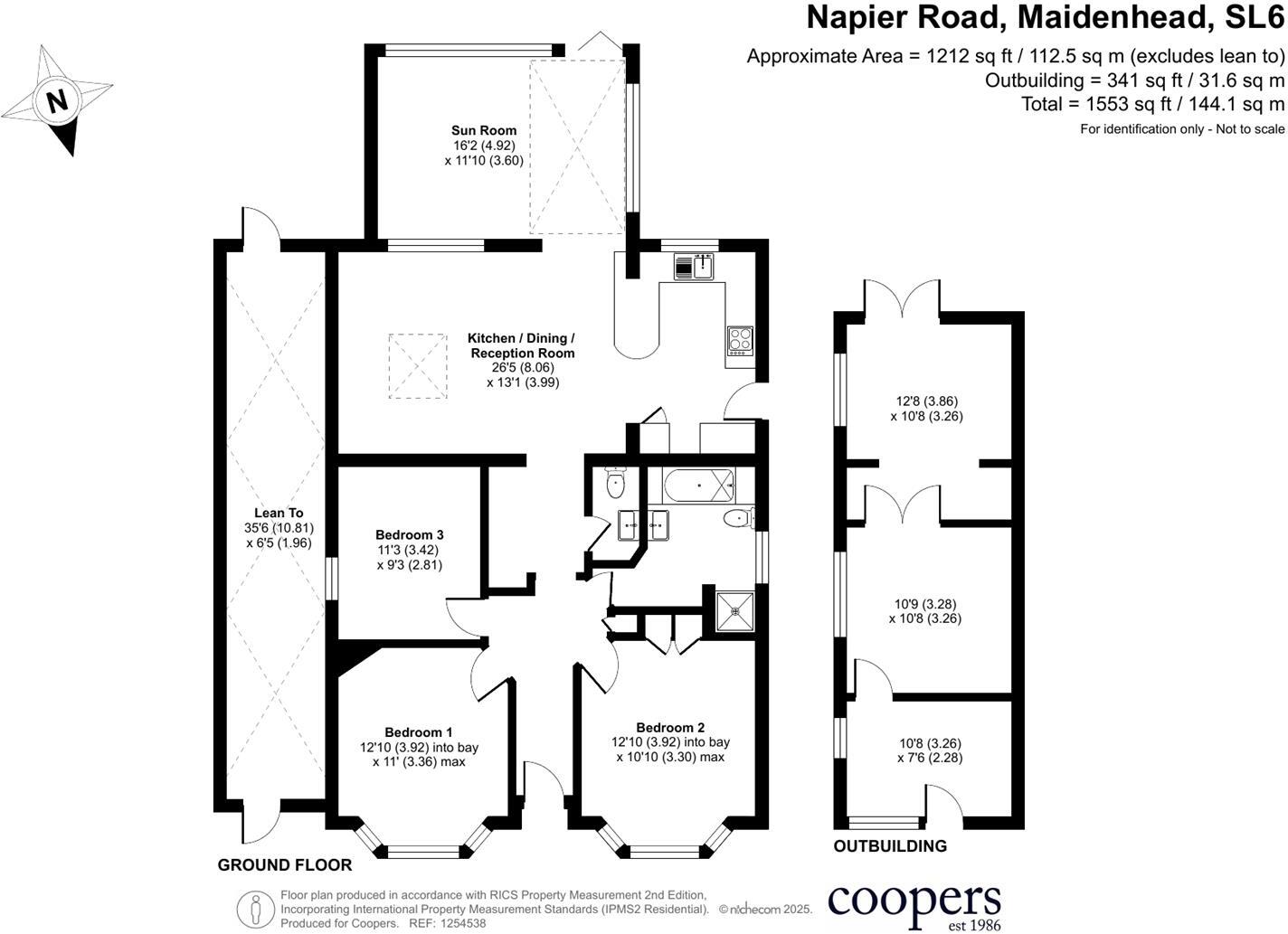 Napier Road, Maidenhead floorplan