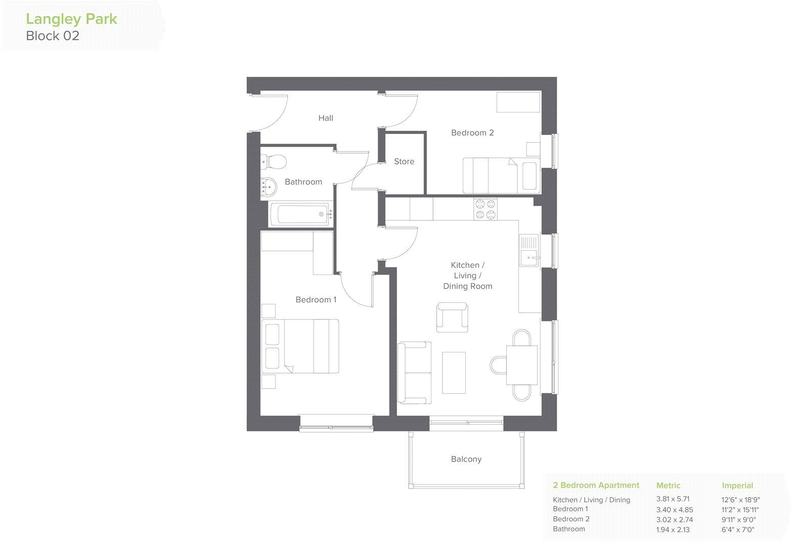 Langley Park, Foundry Lane, Chippenham, Wiltshire, SN15 floorplan
