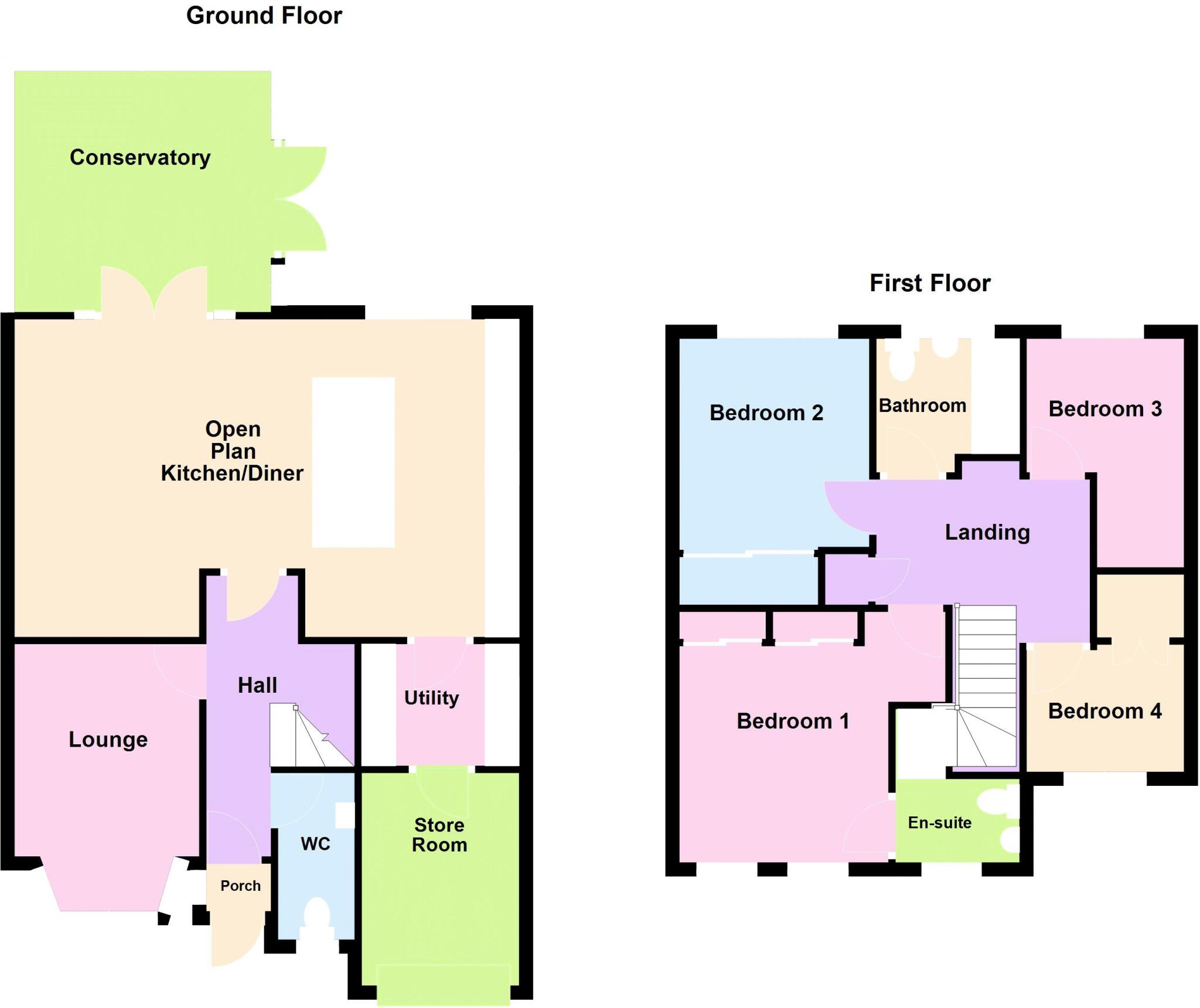 Fairburn Crescent, Pelsall  floorplan