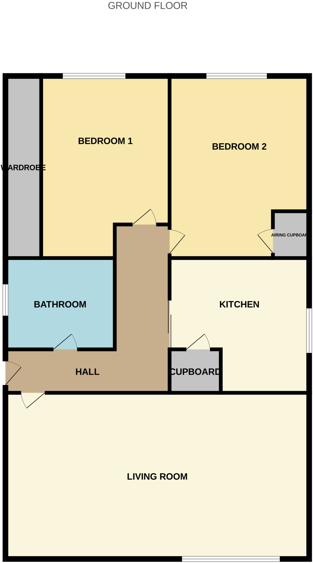 Chatsworth Close, Willenhall, West Midlands, WV12 floorplan