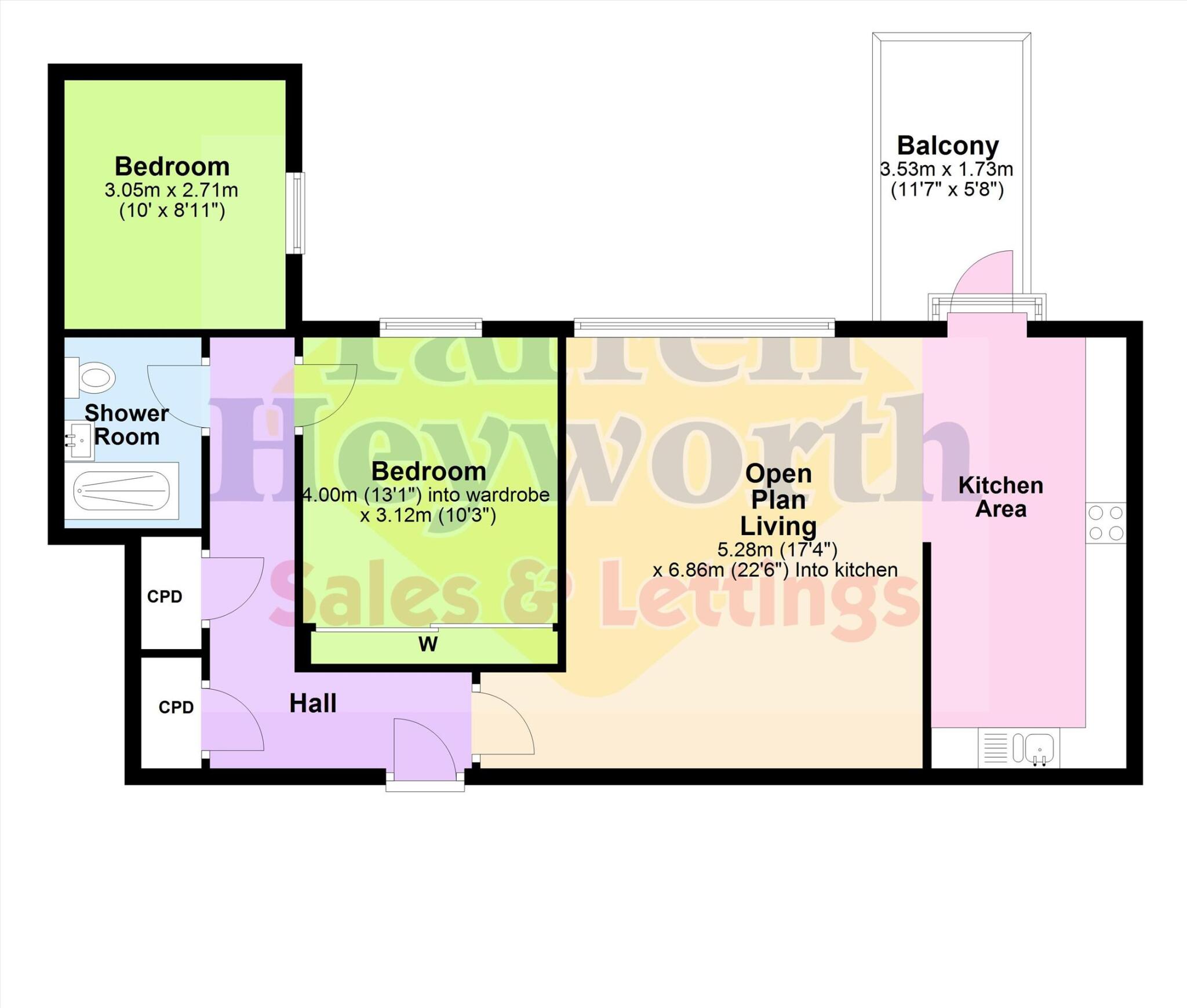Kershaw Drive, Lancaster floorplan