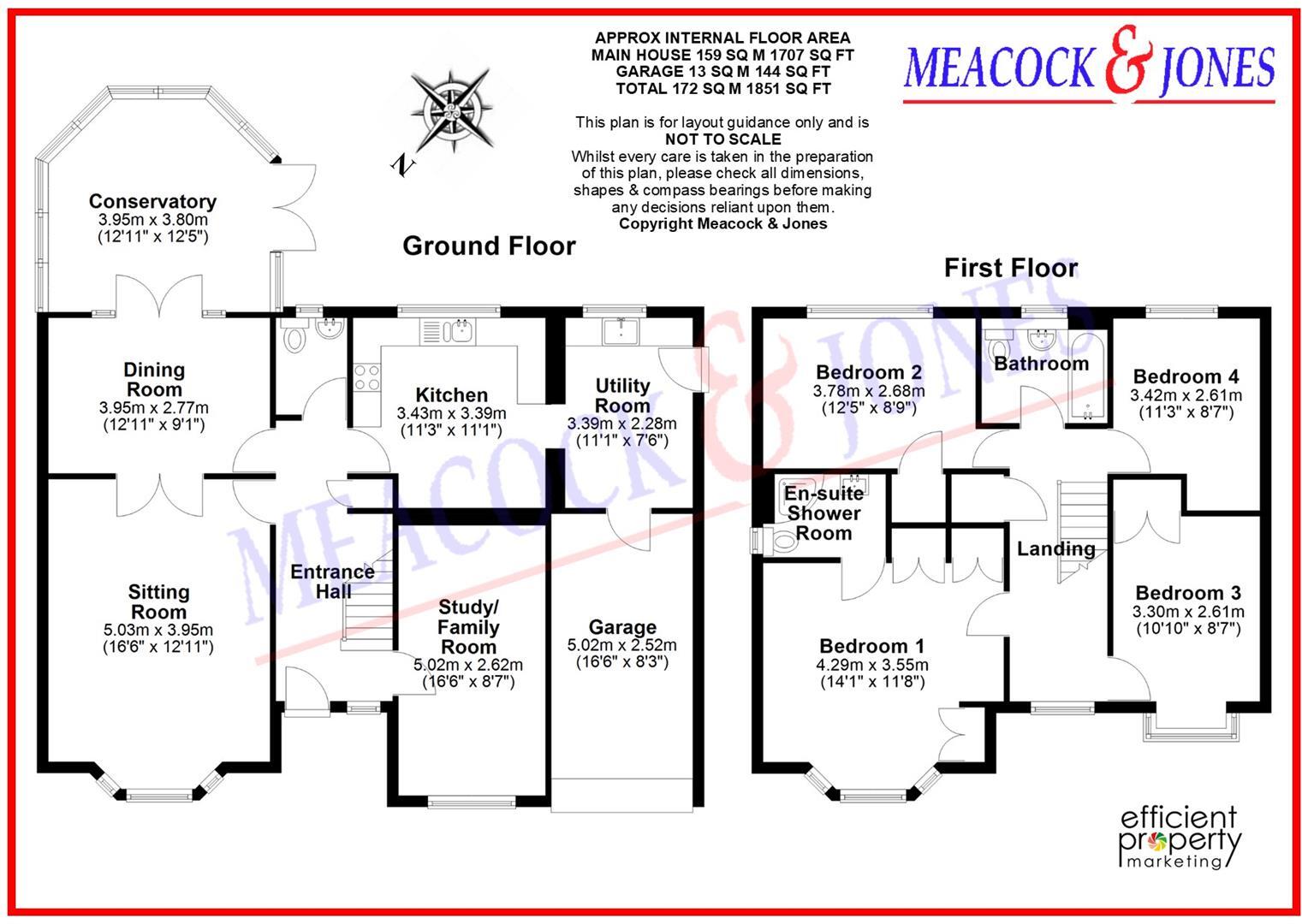 Thaxted Green, Hutton, Brentwood floorplan