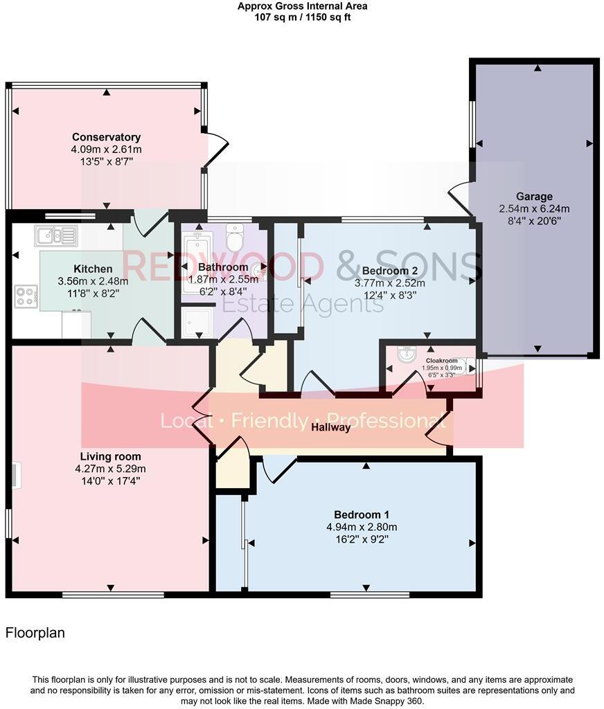 West View Drive, Yapton floorplan