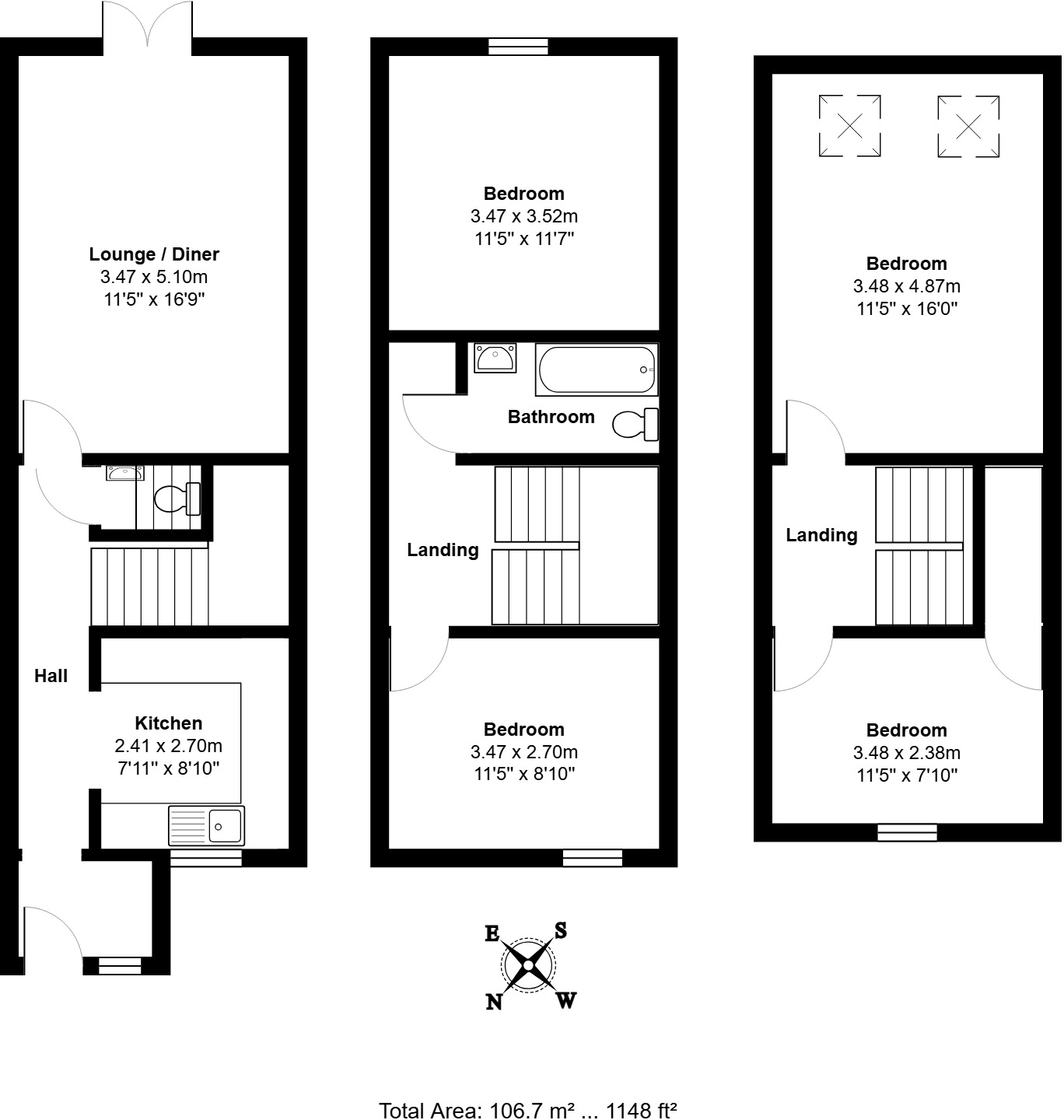 Belstead Avenue, Ipswich, Suffolk floorplan