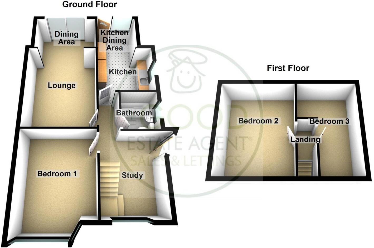 25 Sydney Avenue, Leigh WN7 3LT floorplan