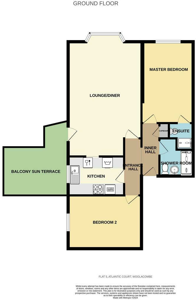Sunnyside Road, Woolacombe floorplan