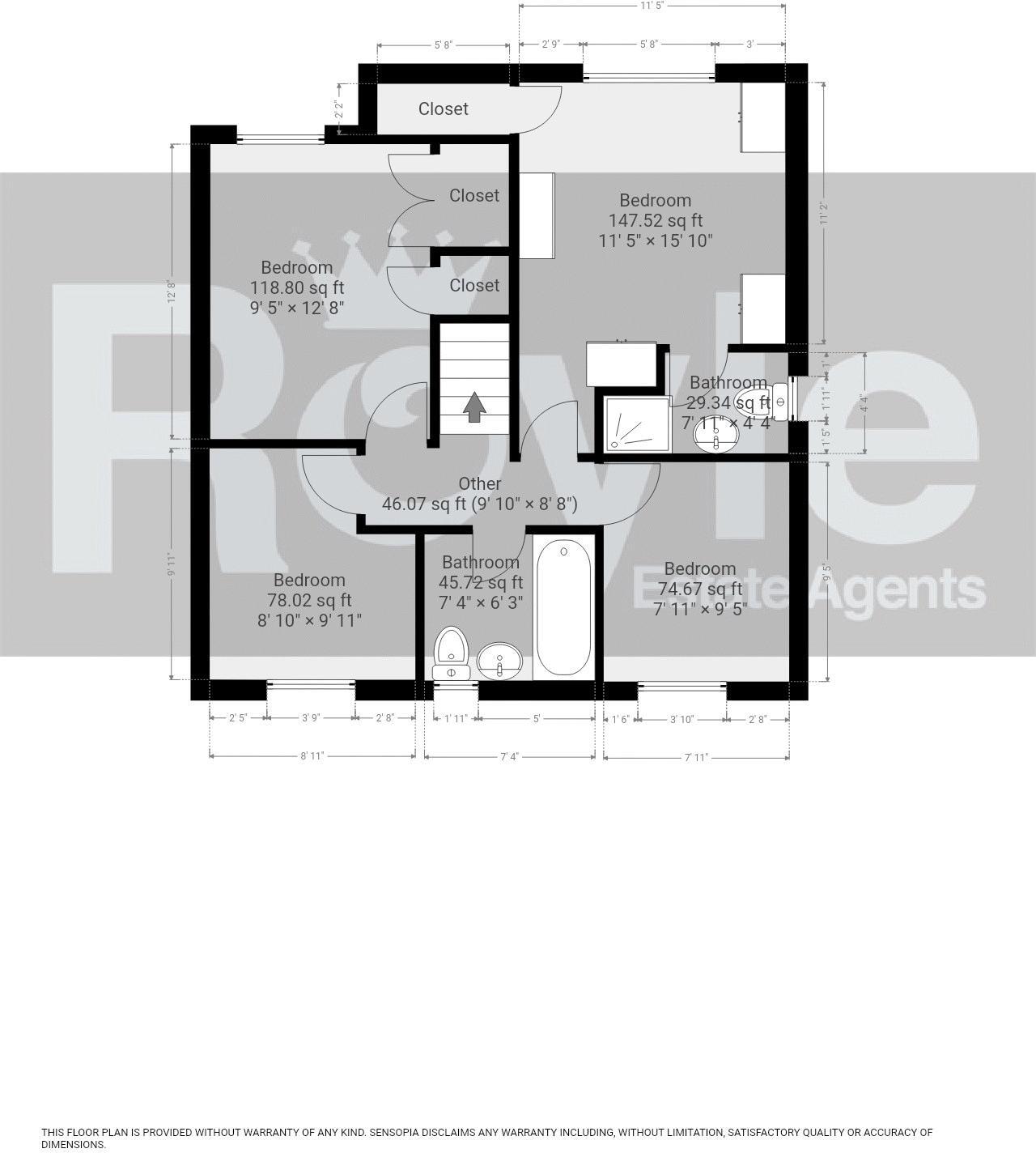 No. 6, Avery Gardens, Carleton, Lancs FY6 7UP floorplan