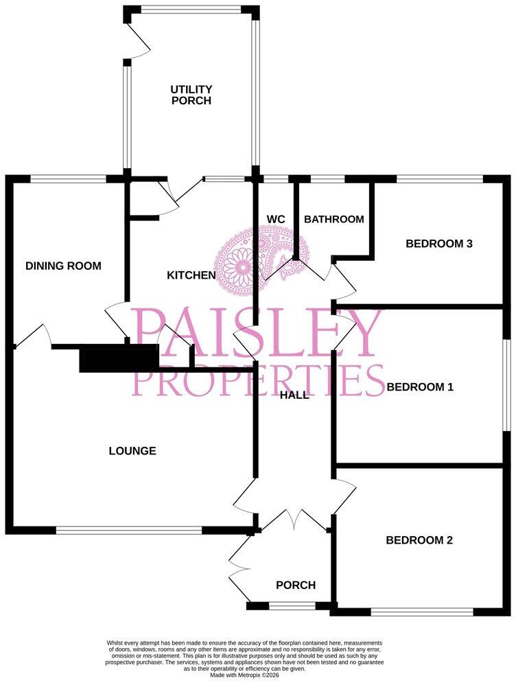 Moorland Avenue, Staincross, Barnsley, S75 6NH floorplan
