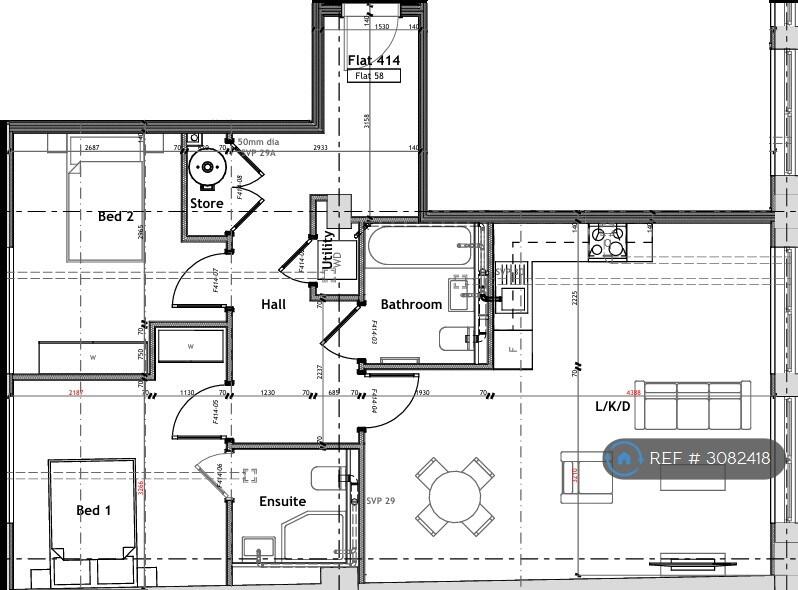 Richmond House, Bournemouth, BH2 floorplan