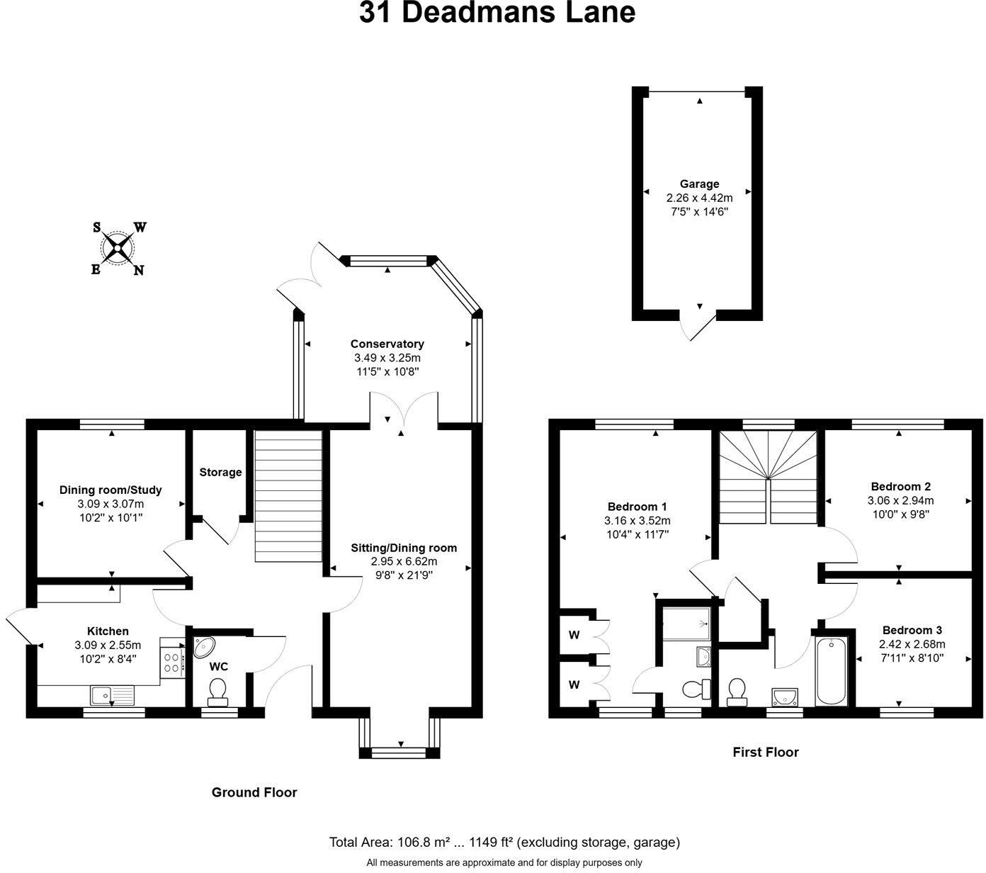 Deadmans Lane, Greenham, Thatcham, Berkshire, RG19 floorplan