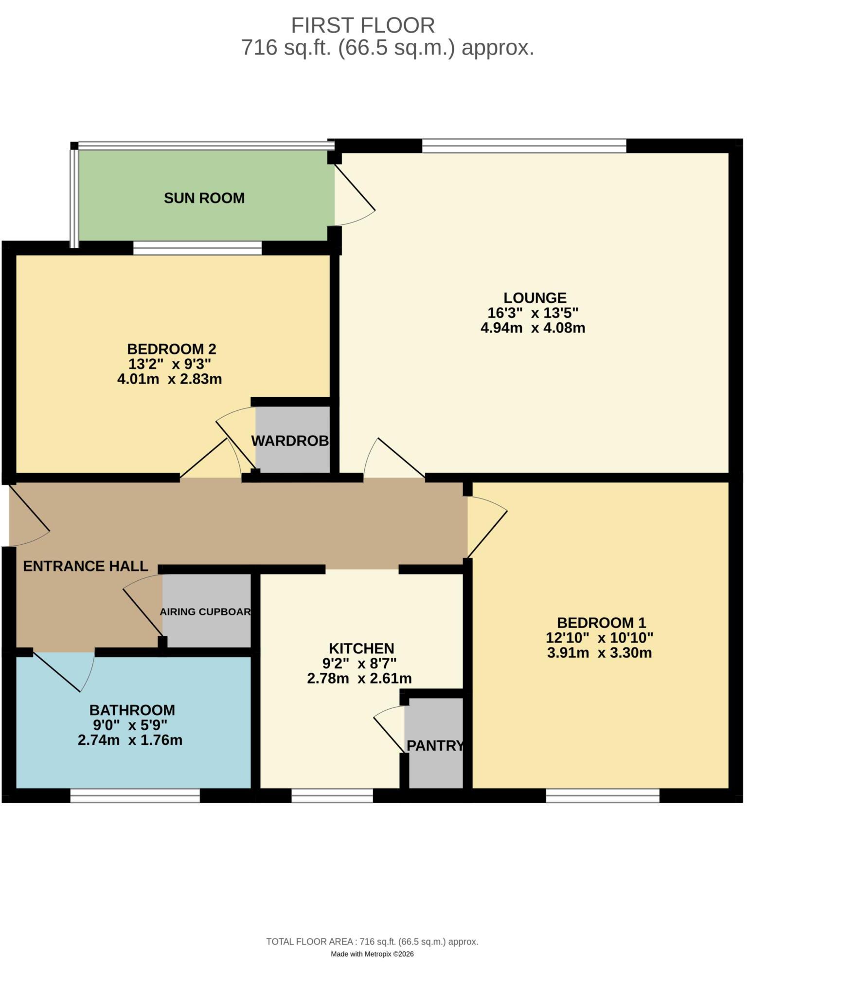 Crescent Court, New South Promenade, Blackpool, FY4 1ST floorplan