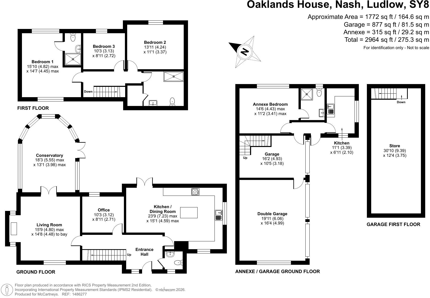 Nash, Ludlow, Shropshire floorplan