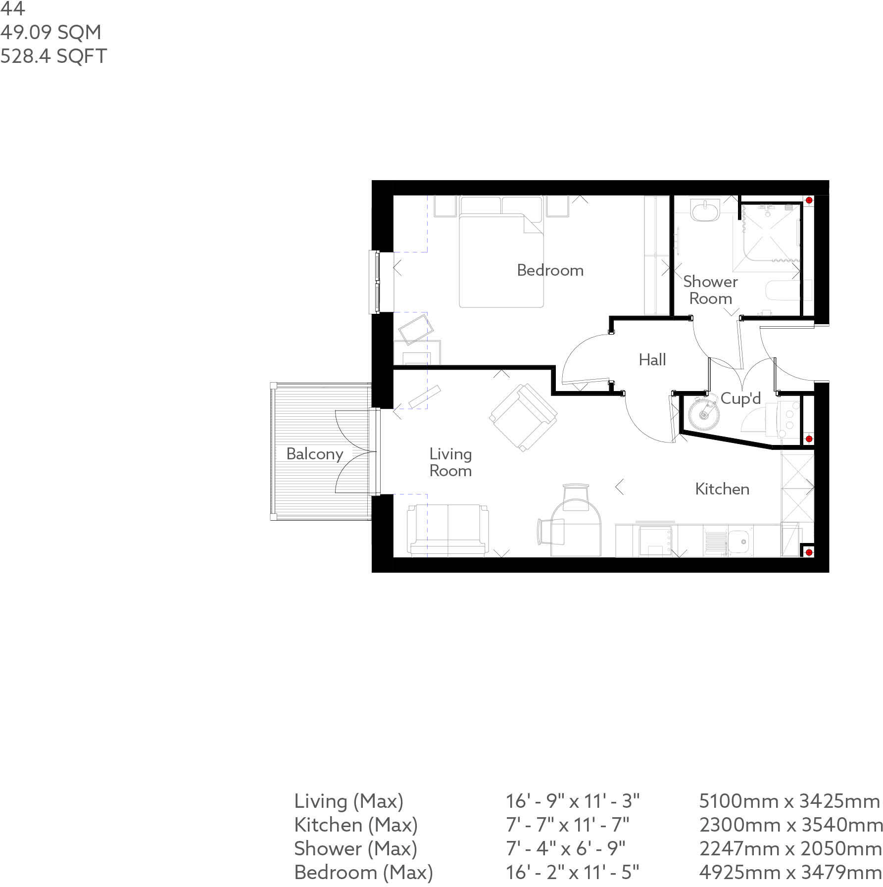 4 Langholm Close,
Beverley,
HU17 floorplan