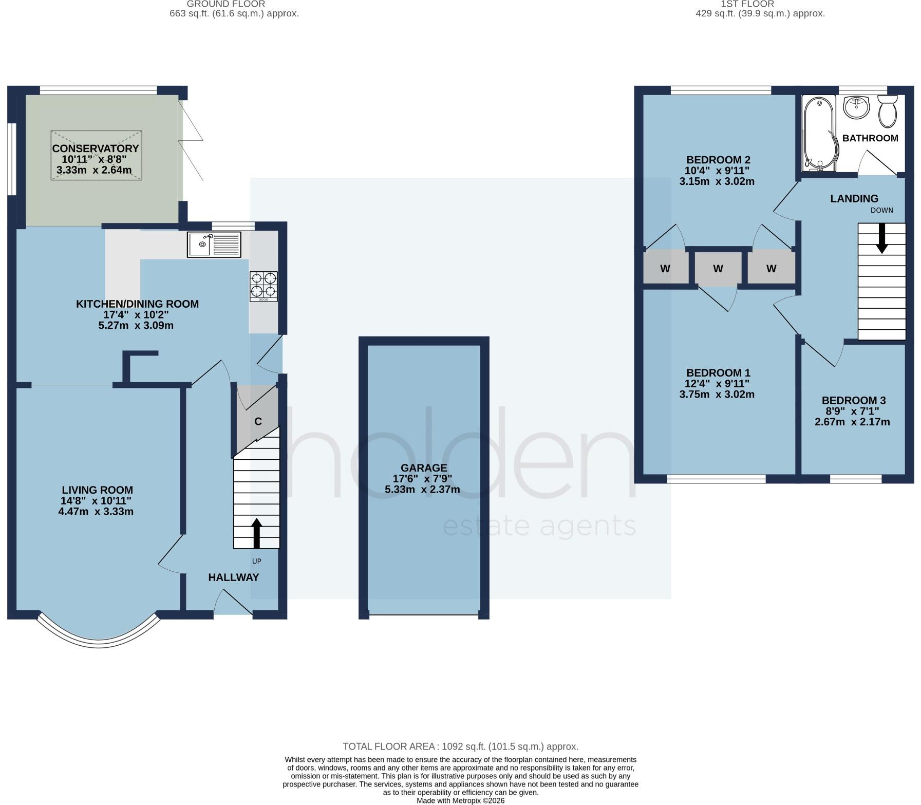 Ramsey Chase, Latchingdon, Essex, CM3 6JT floorplan