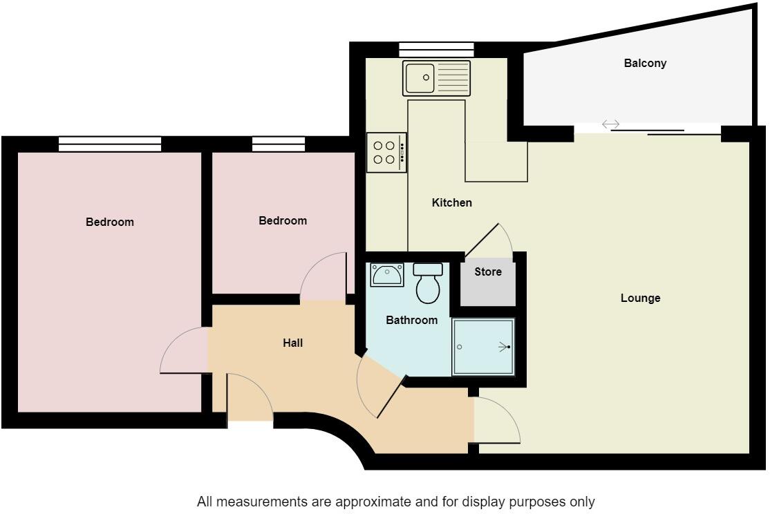 Tudor Court, Sunny Bank, Stoke-on-Trent floorplan