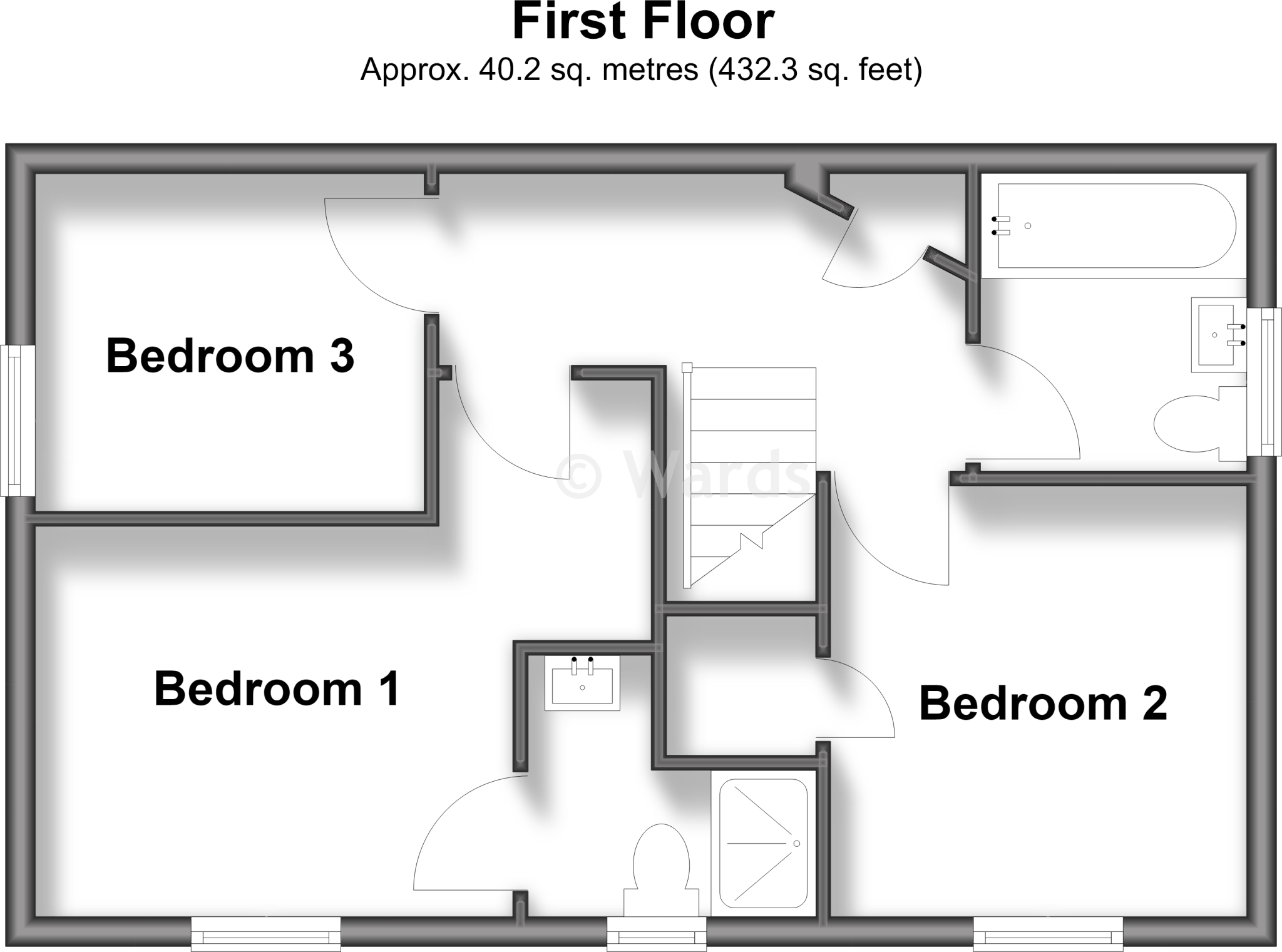 Laxtons Crescent, Sittingbourne, Kent floorplan