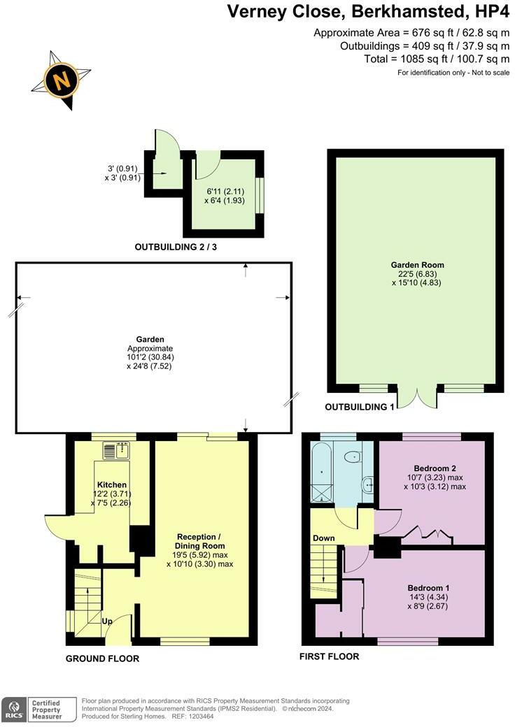 Verney Close, Berkhamsted floorplan