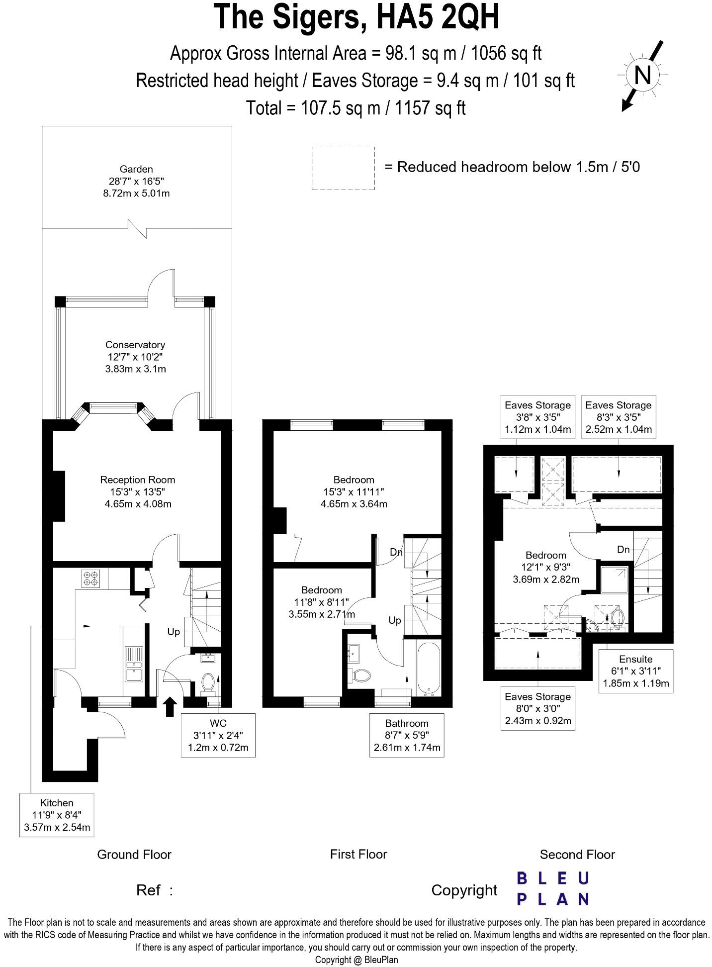 The Sigers, Pinner, HA5 2QH floorplan