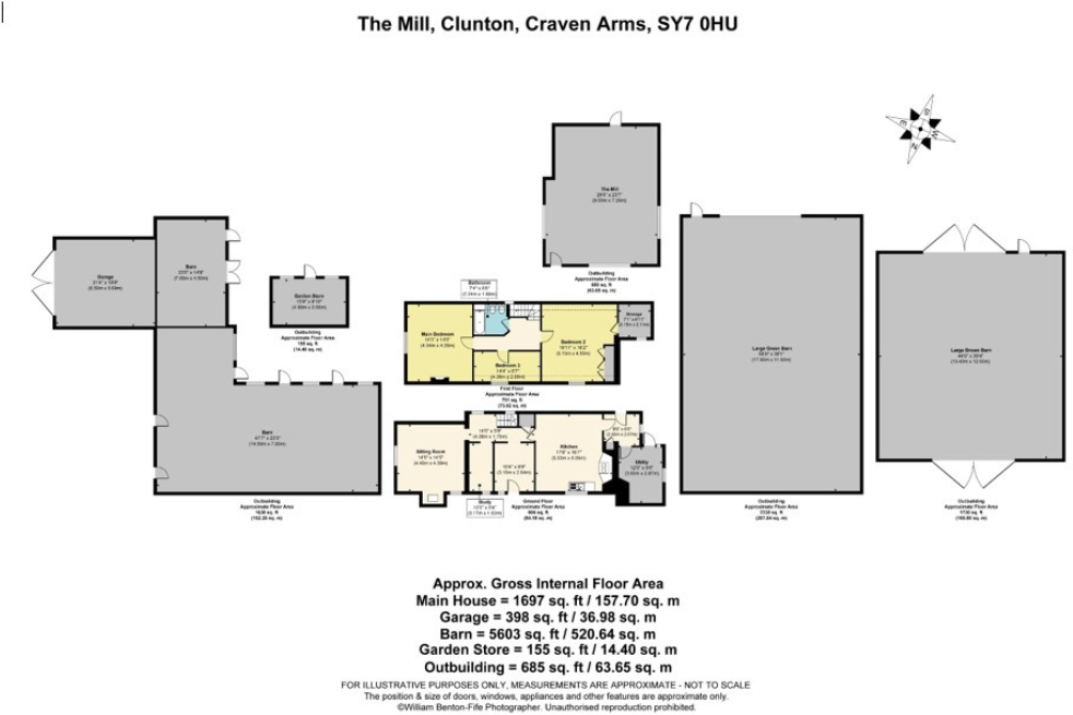 Clunton, Craven Arms, Shropshire floorplan