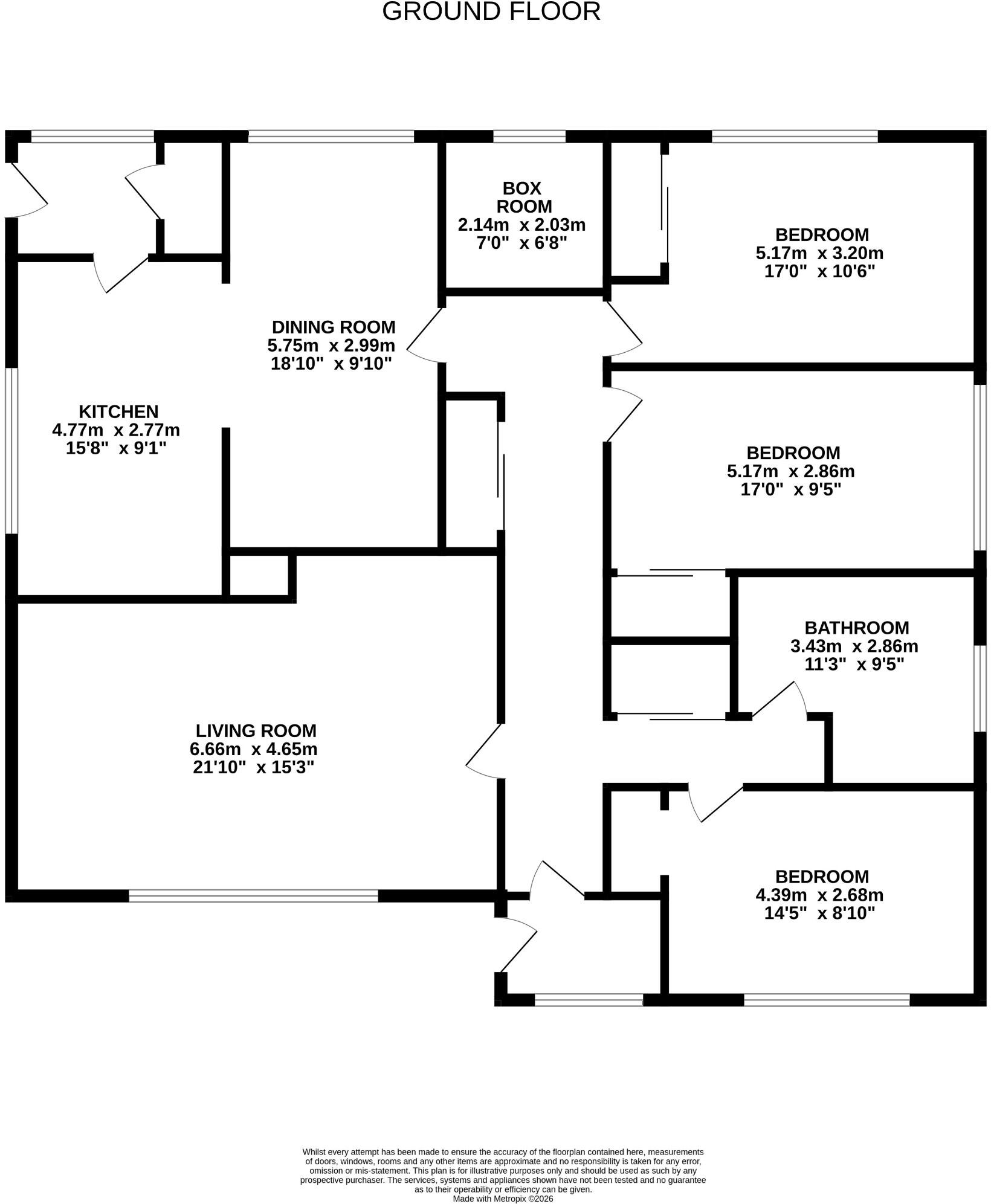 86 Main Street, Cairneyhill, KY12 8QU floorplan