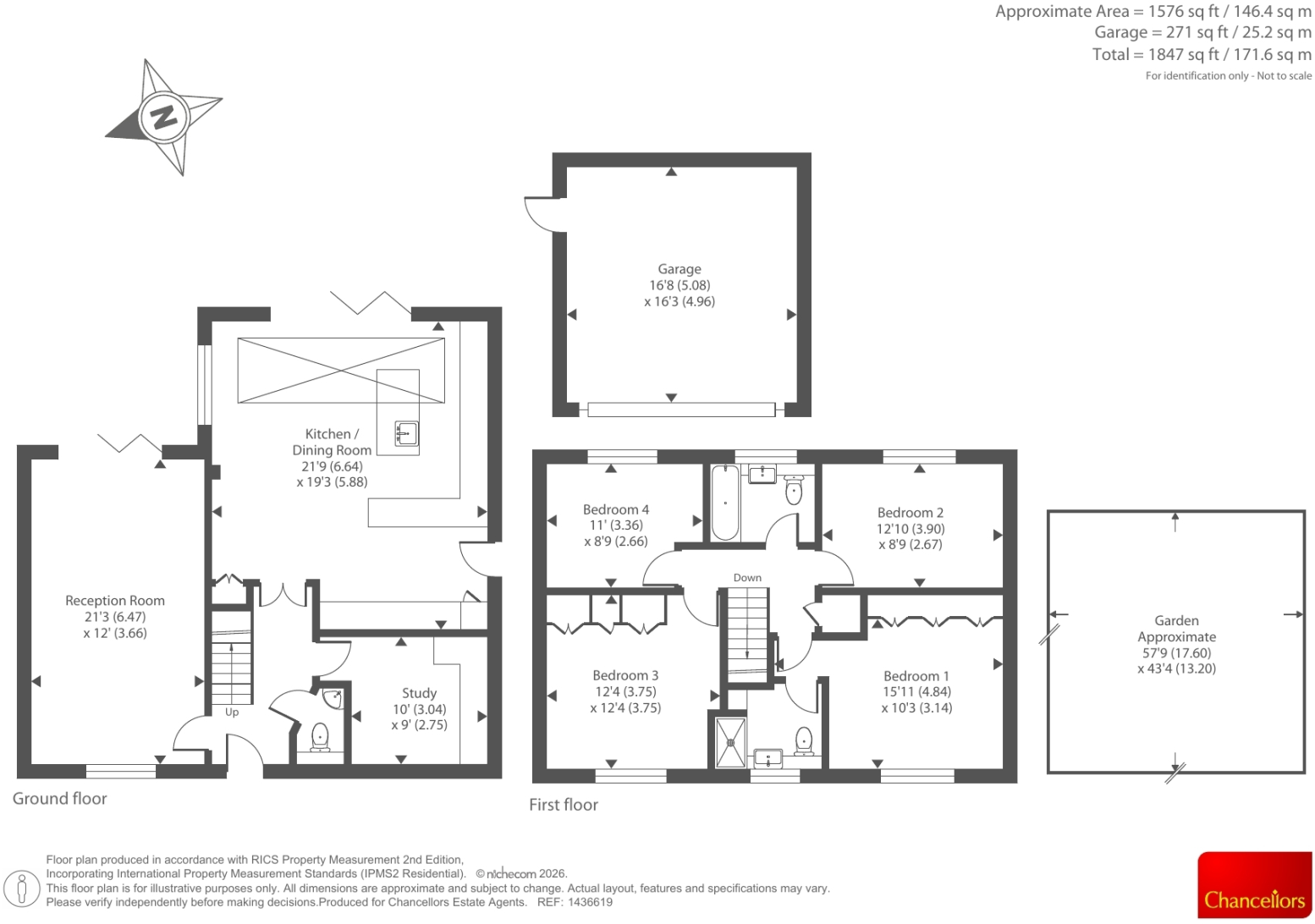 Campion Way, Witney floorplan