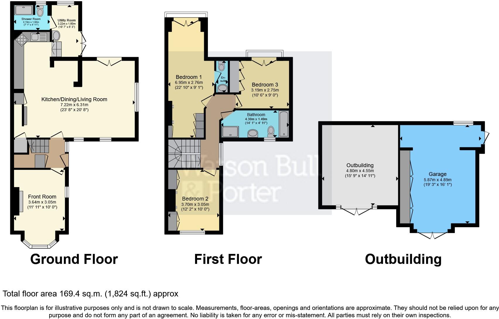 Bullen Road, Ryde, PO33 floorplan