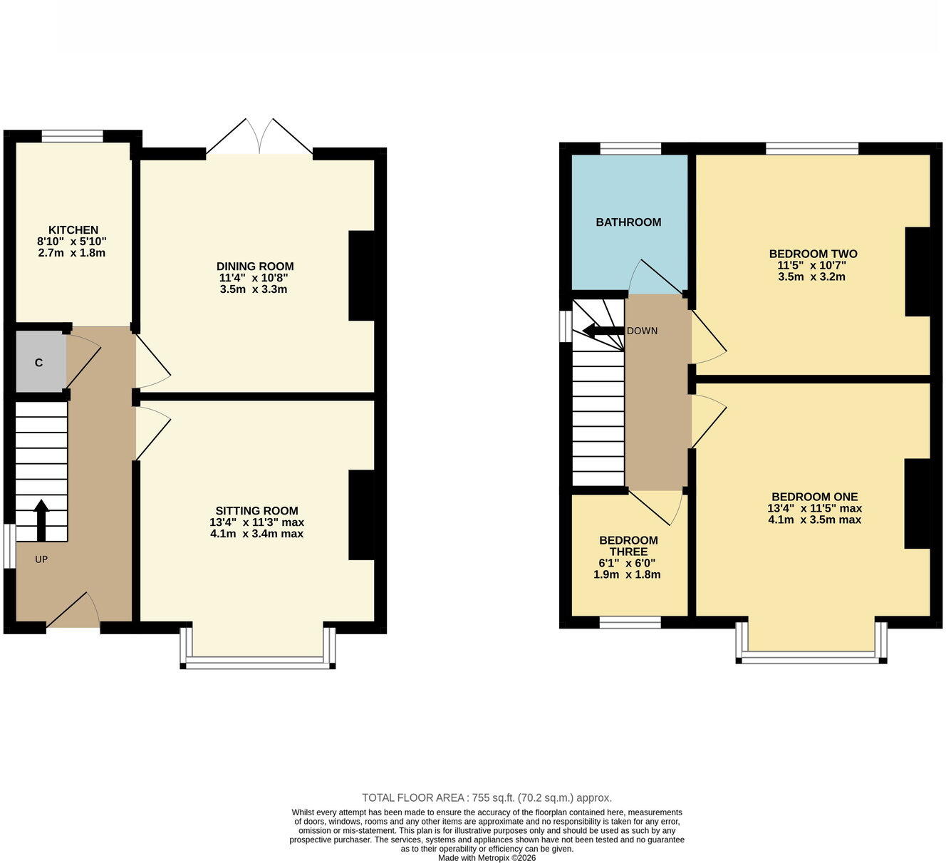 Park Road, Loughborough floorplan
