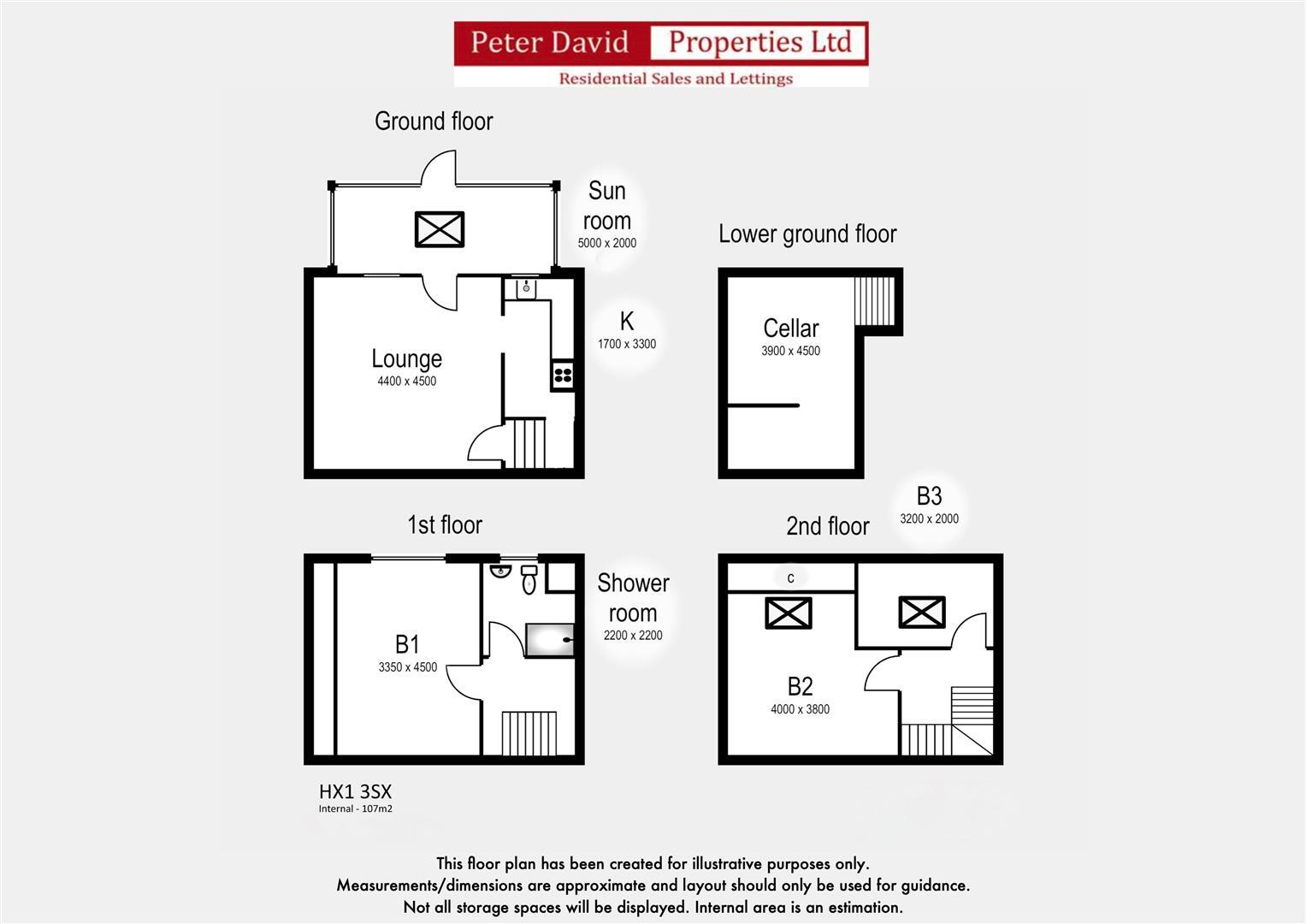Granny Hill Terrace, Halifax floorplan