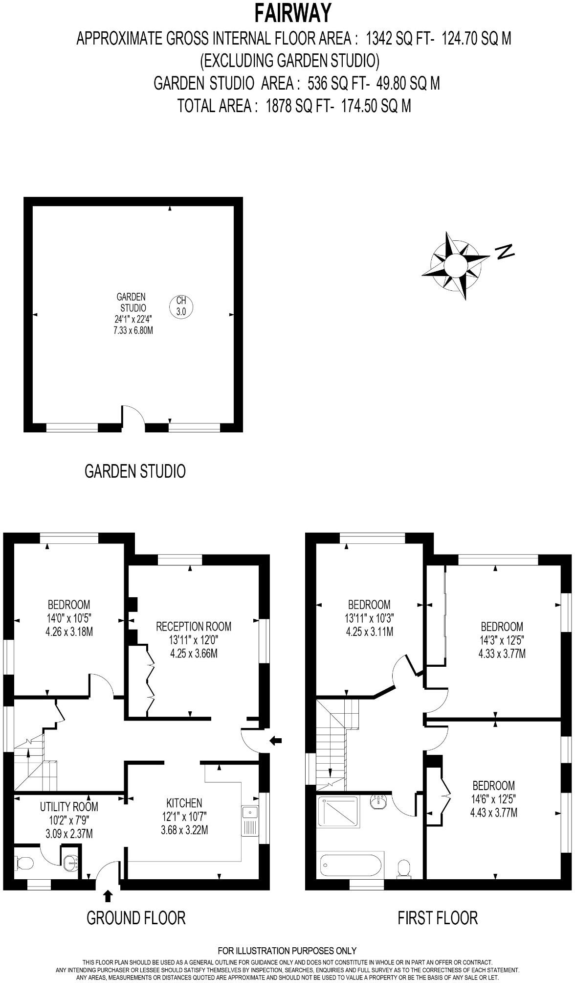 Green Lane, Addlestone, Surrey, KT15 floorplan