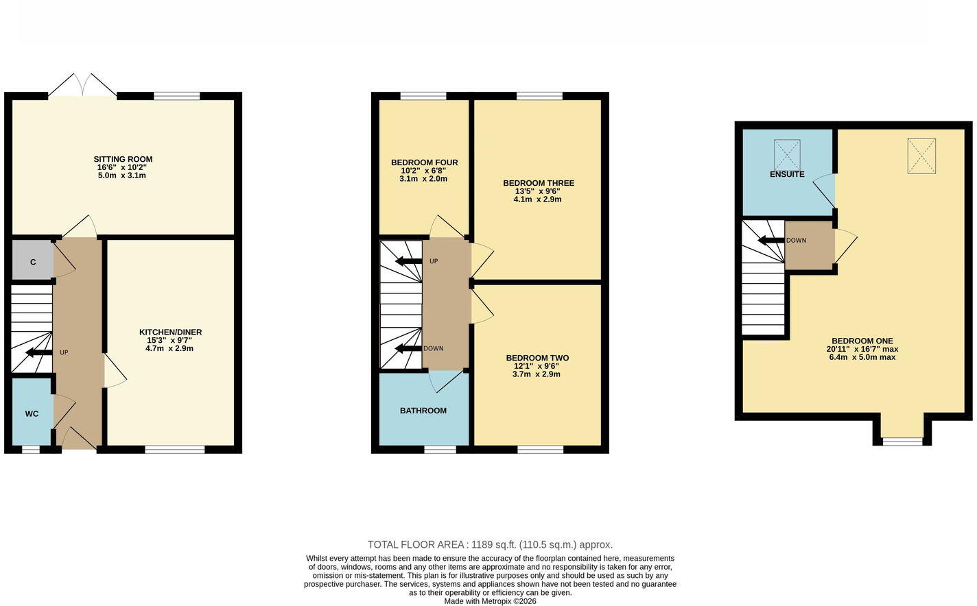 Sheepwash Way, East Leake floorplan