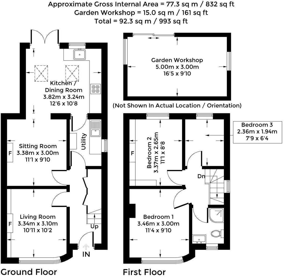 Crabtree Road, Oxford, OX2 floorplan