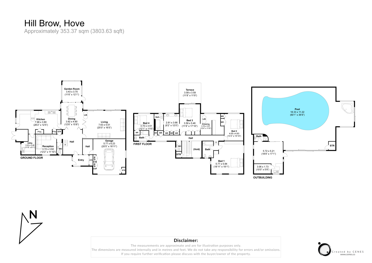 Hill Brow, Hove floorplan