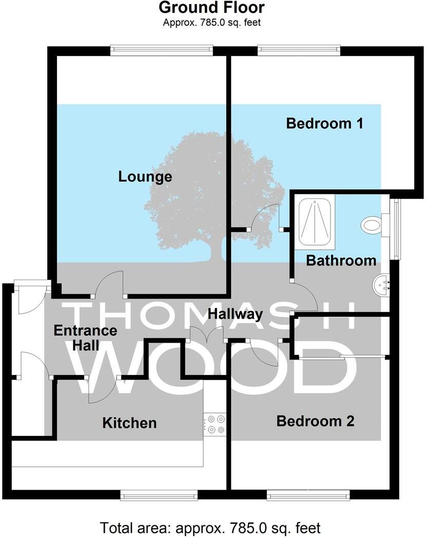 Rookwood Close, Llandaff floorplan