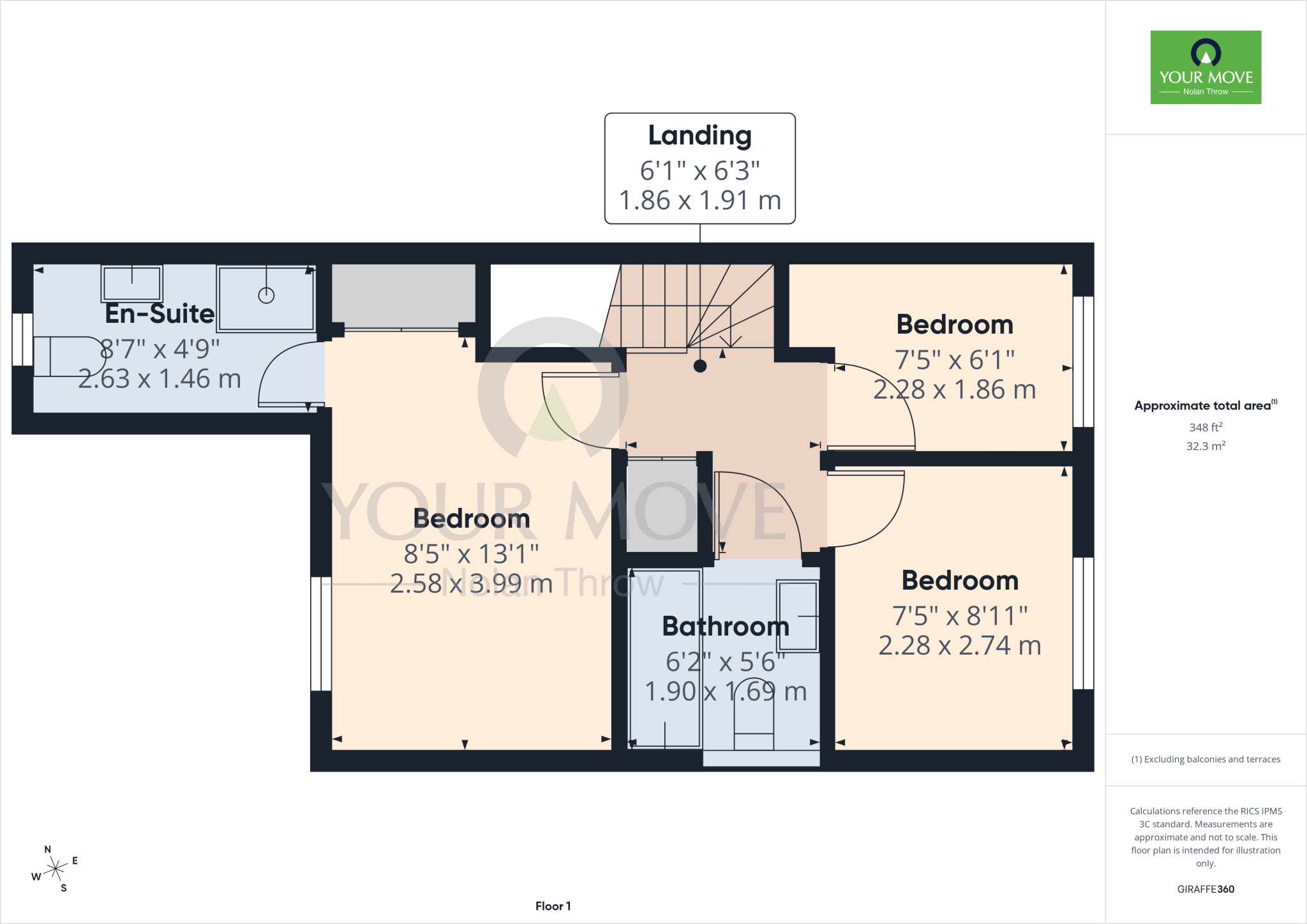 Camelot Way, Duston, Northampton, Northamptonshire, NN5 floorplan