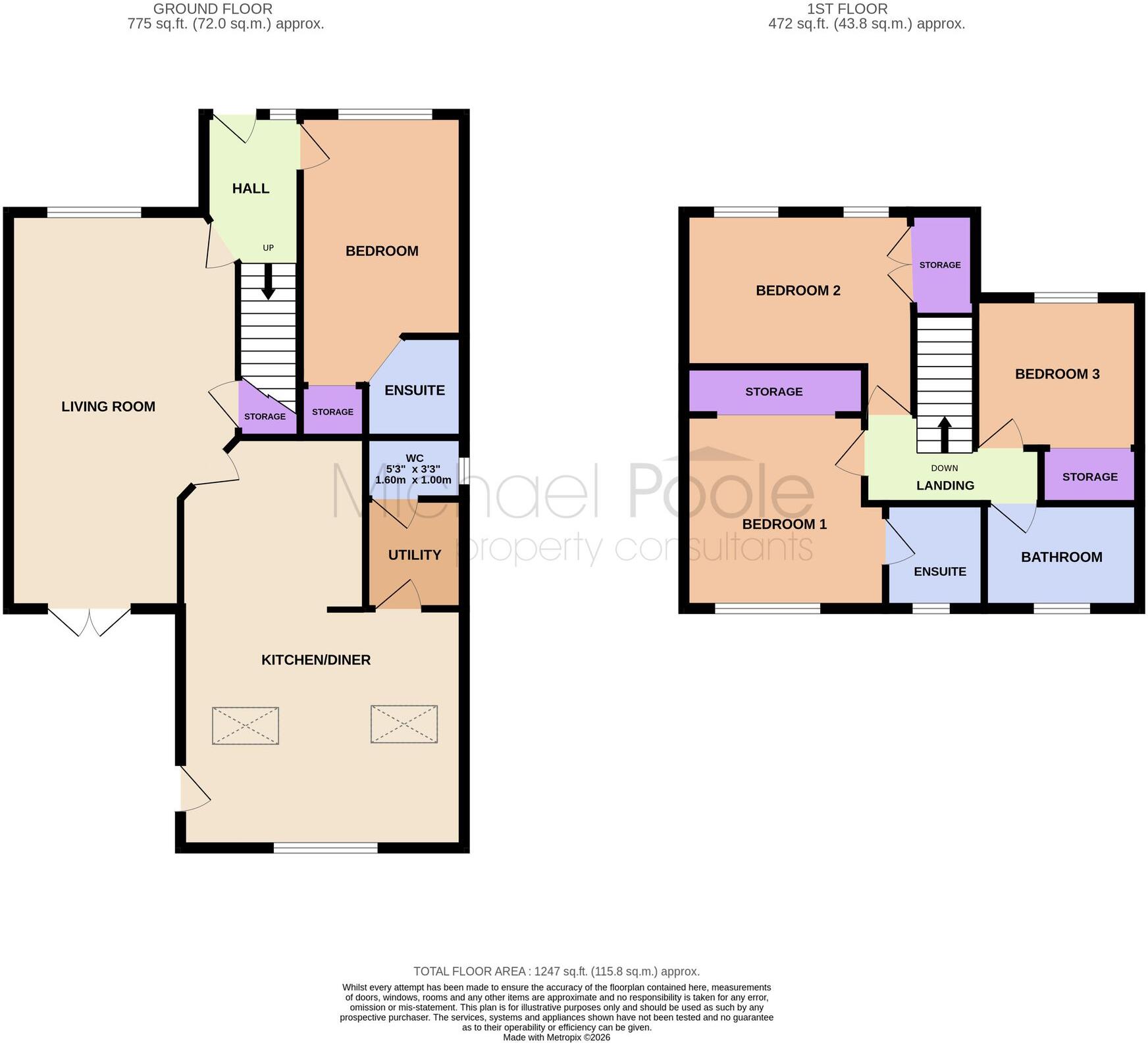 Torcross Way, Redcar, TS10 floorplan