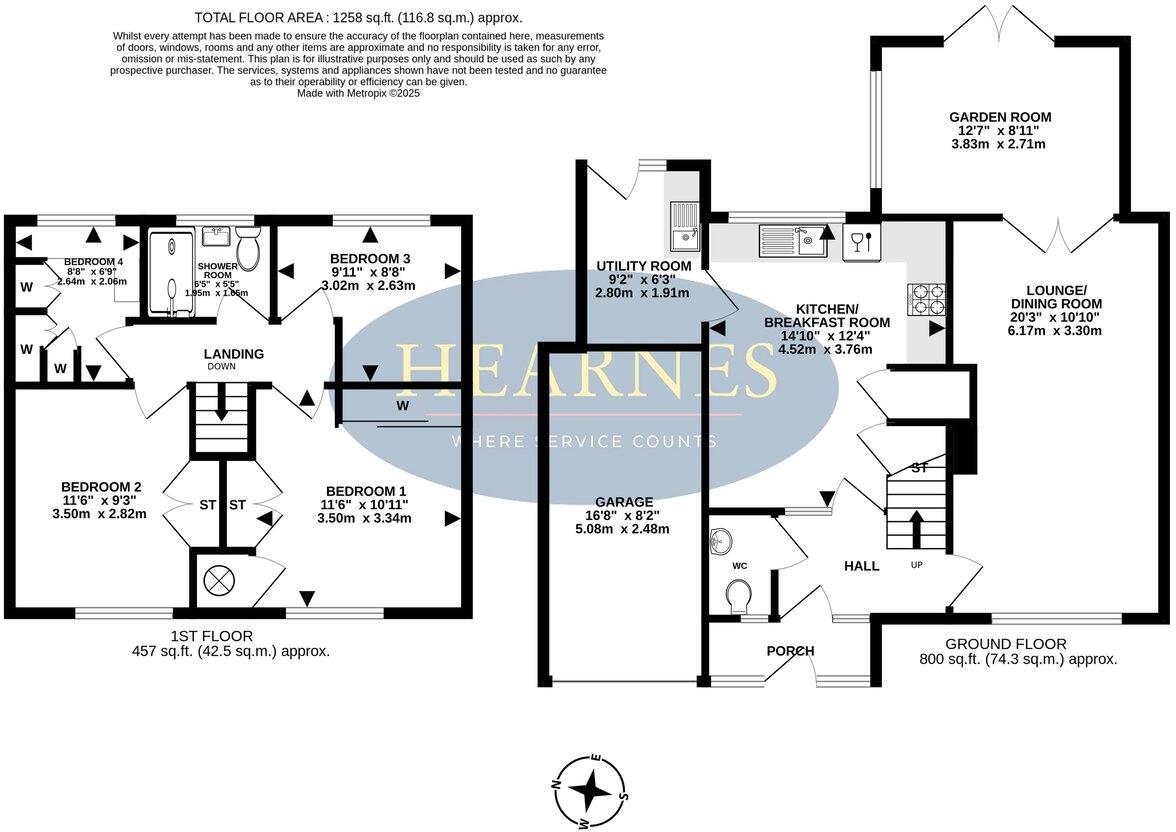 Cammel Road, West Parley, Ferndown, BH22 floorplan