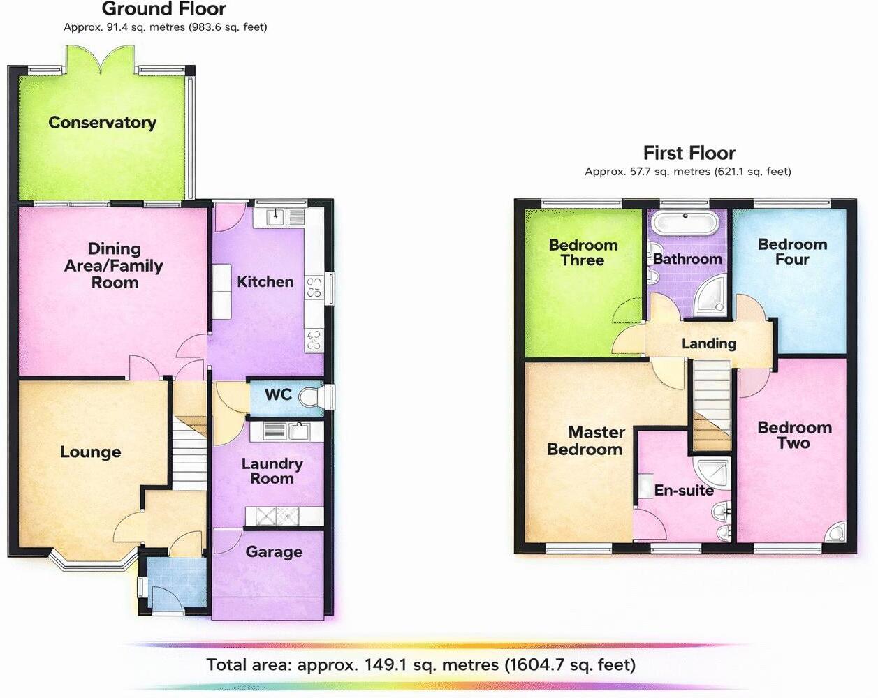 Kingsdown Road, Burntwood, WS7 1PZ floorplan