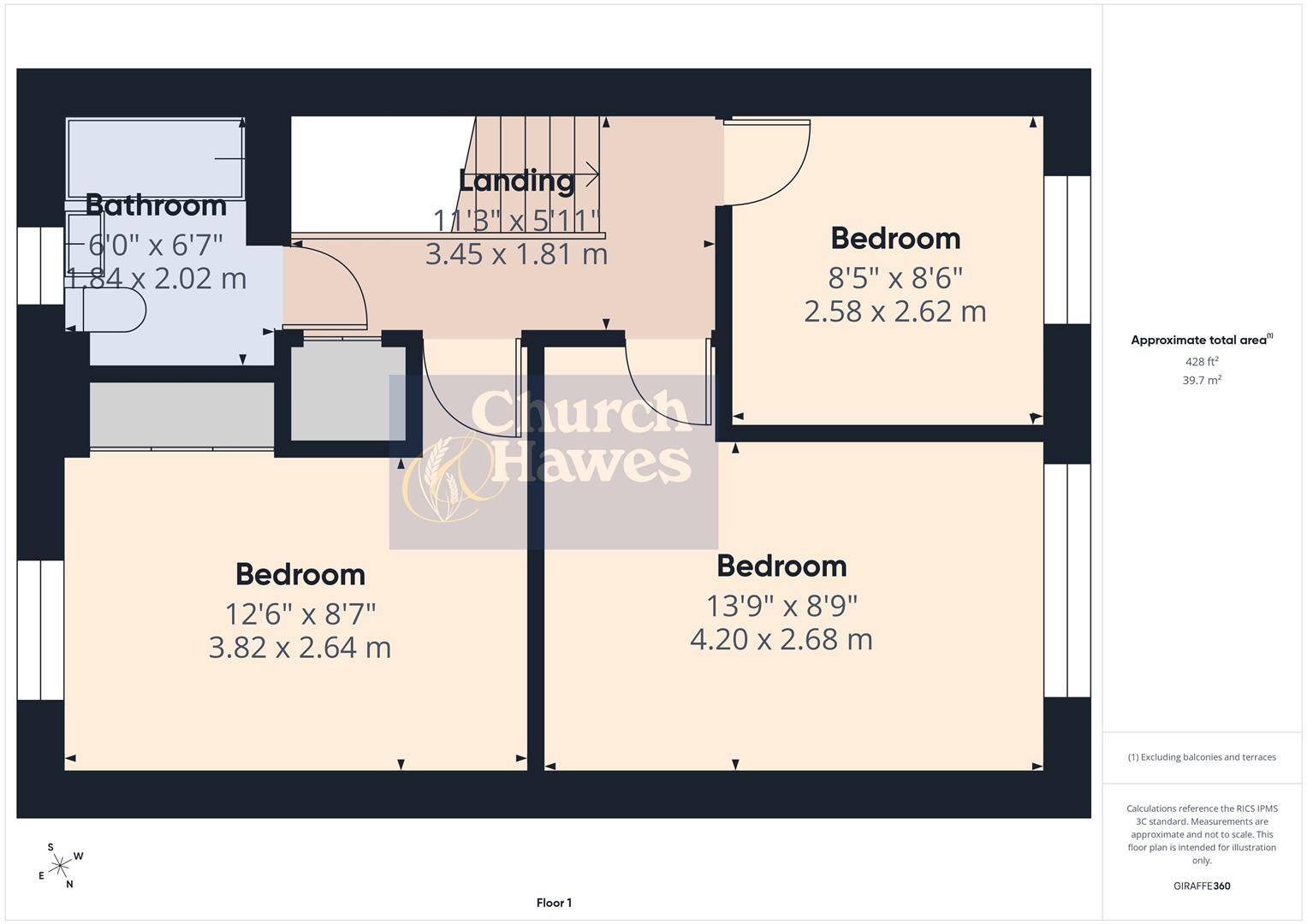Hunt Avenue, Heybridge floorplan