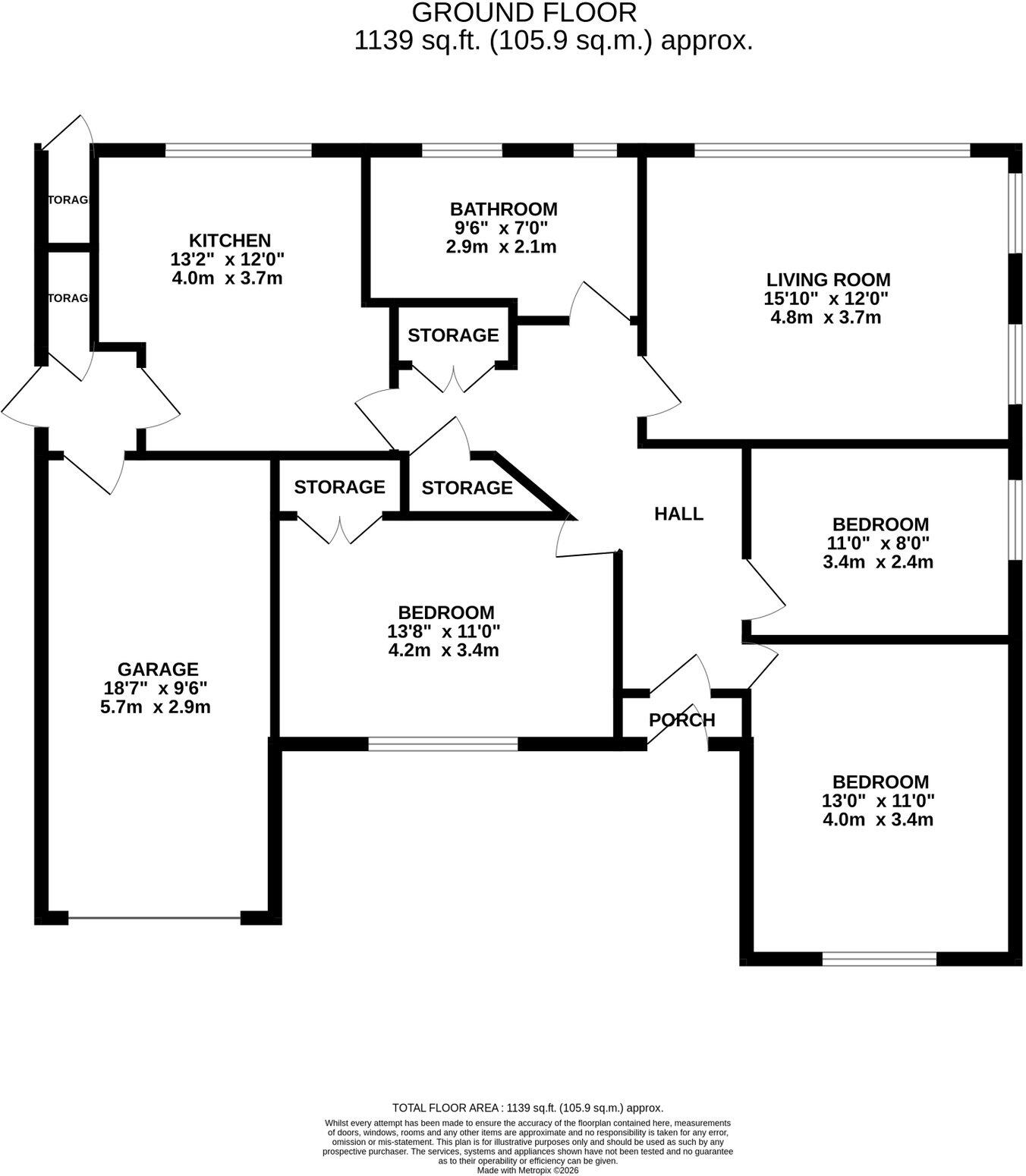 The Ridgeway, Disley, SK12 2JG floorplan