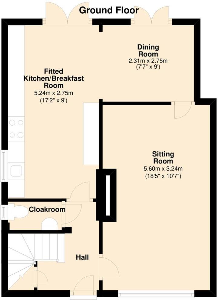 Shiplake Bottom, Peppard Common, Henley-On-Thames floorplan
