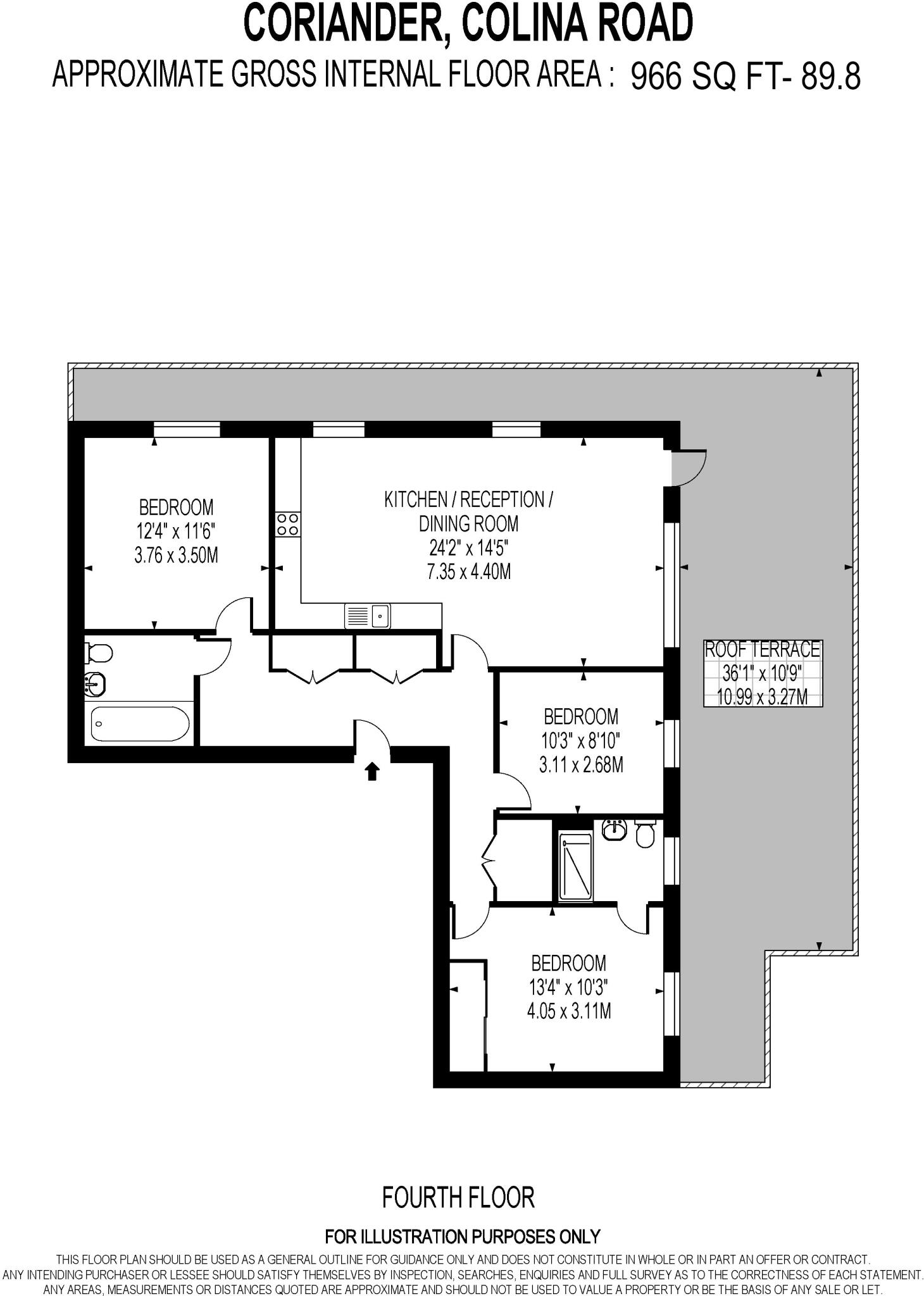The Oakwood, Colina Road, Haringey, London, N15 floorplan