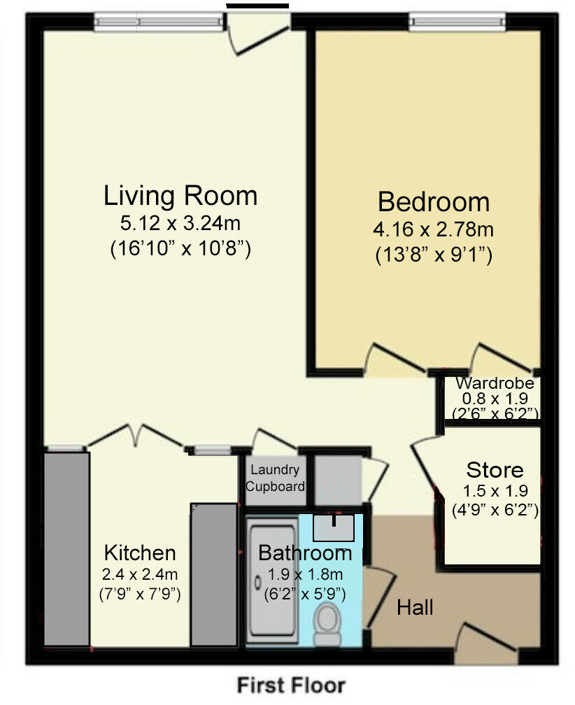 Wheeler Gardens, London, N1 floorplan
